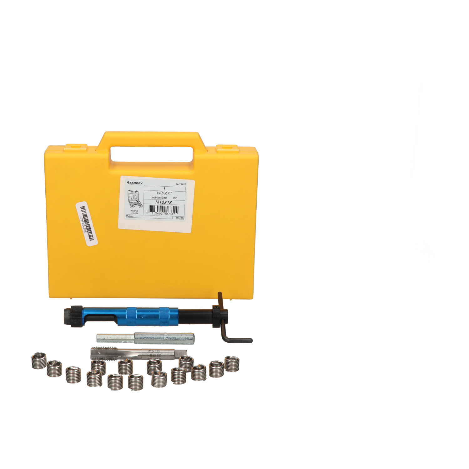 Fabory 71010.120.018 Workshop Kit M12X18 New NFP