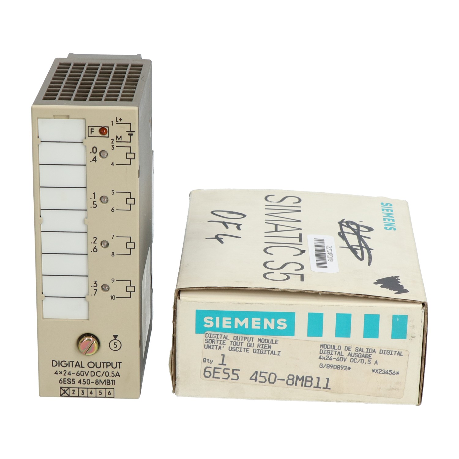 Siemens 6ES5450-8MB11 SIMATIC S5 Digital Output 450 New NFP