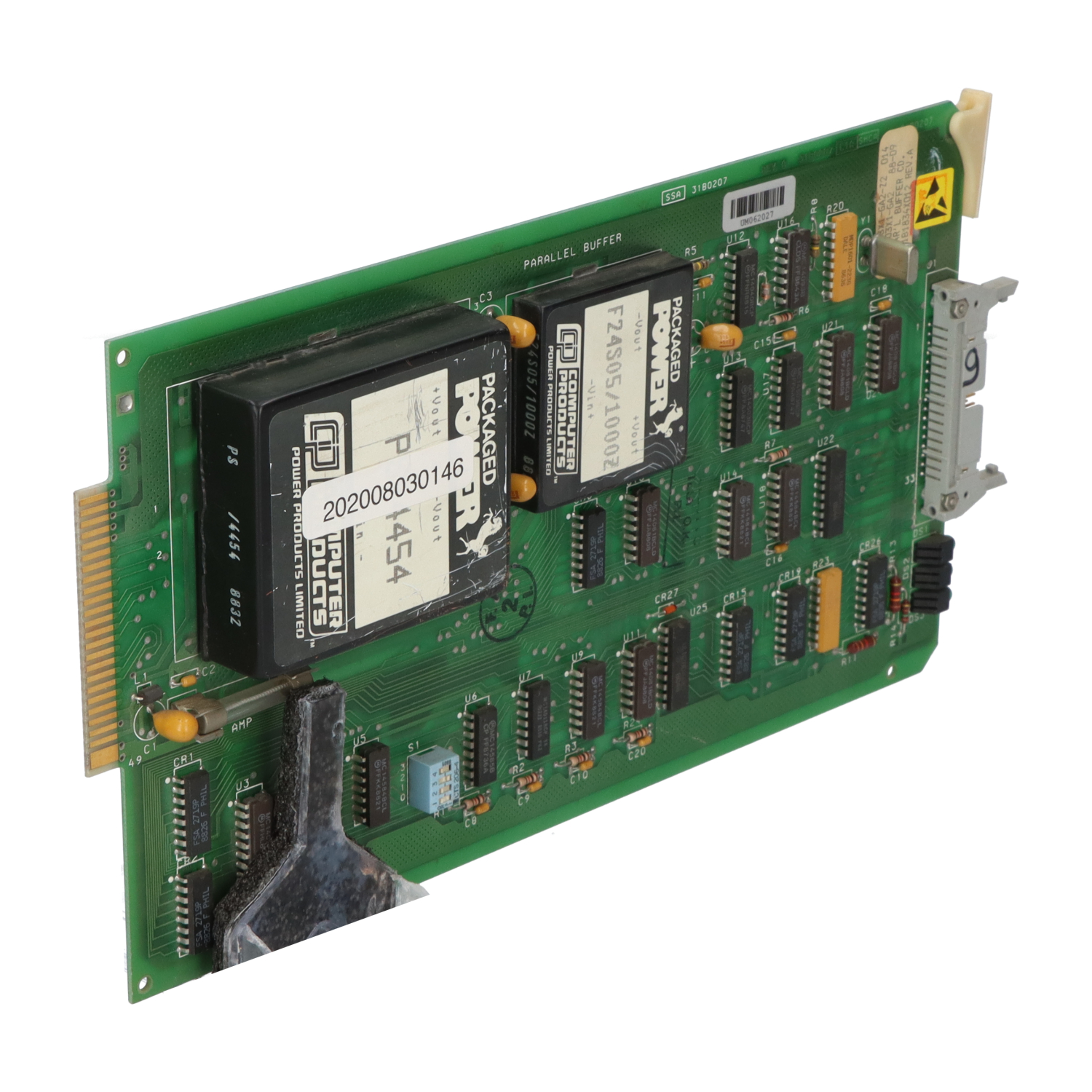 Fisher-Rosemount Systems 31B1834X012 Parallel Buffer Board Used UMP