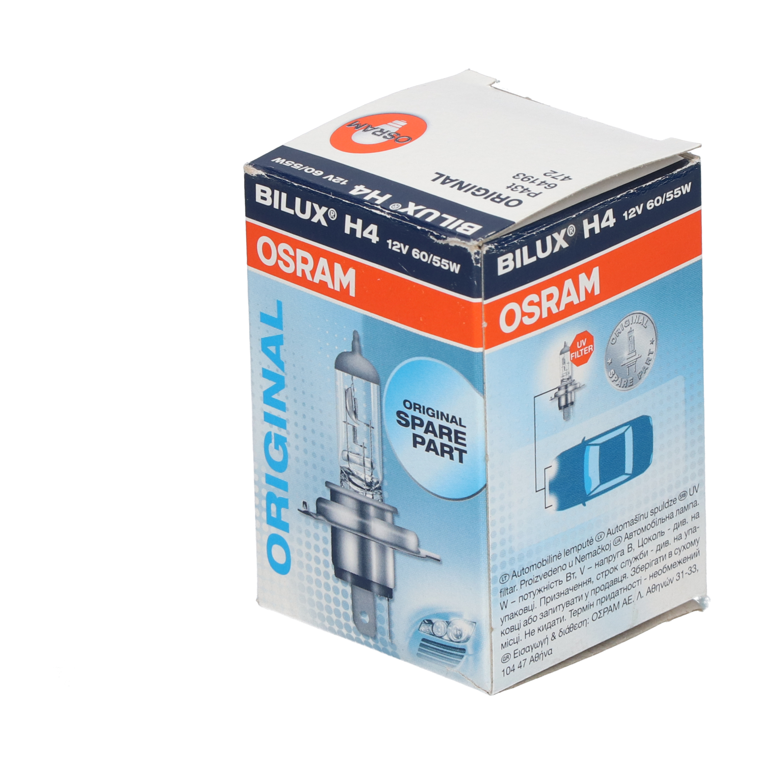 Osram P43T Light Bulb for Car New NFP