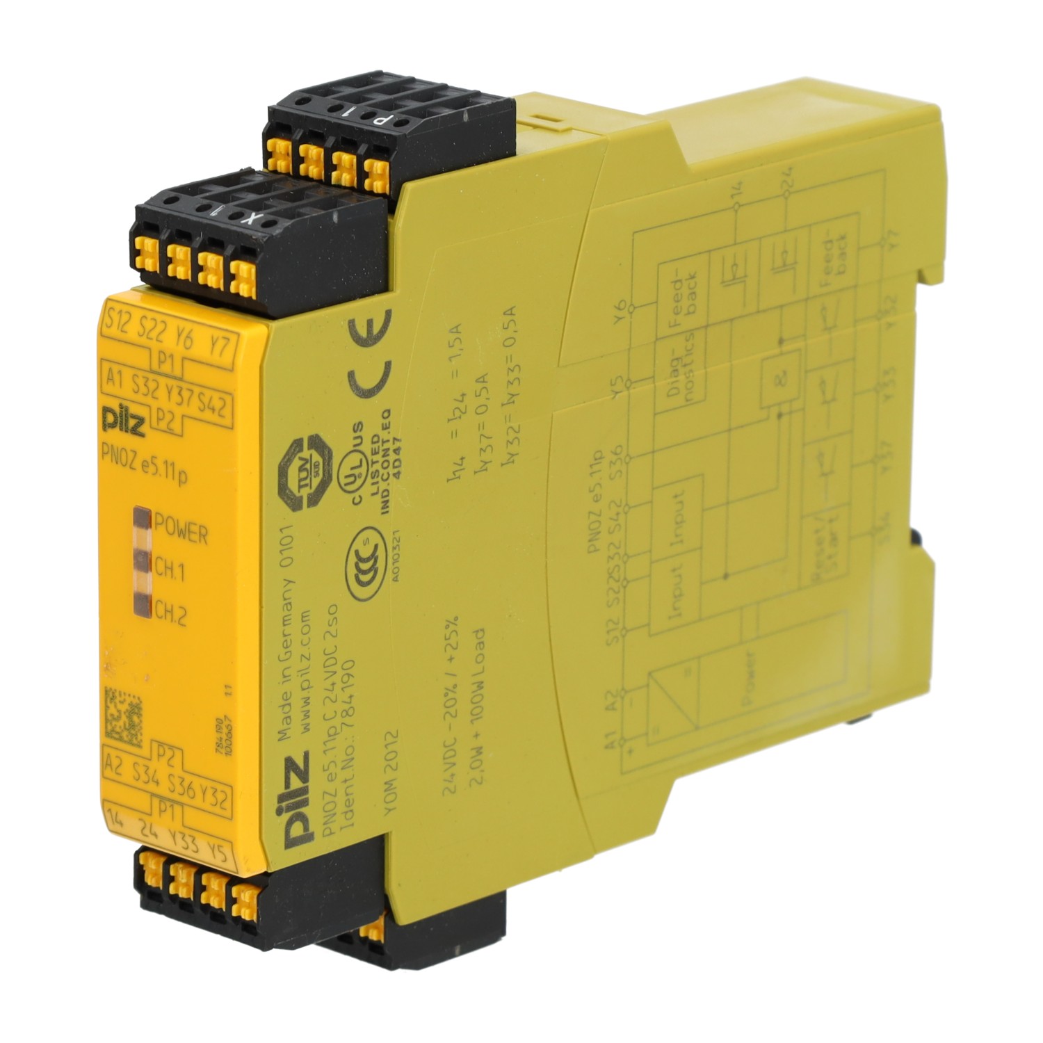 Pilz 784190 Safety Relay Used UMP