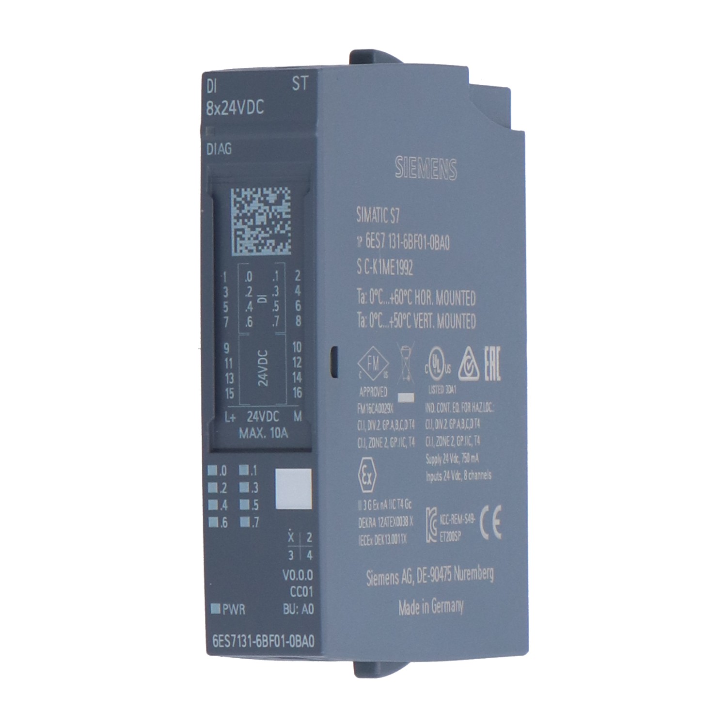 Siemens 6ES7131-6BF01-0BA0 Used UMP