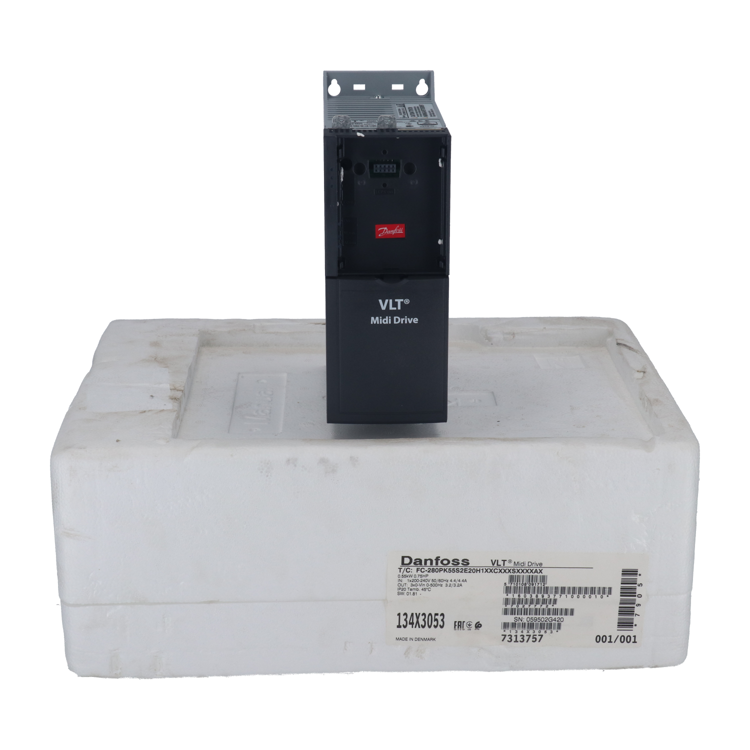 Danfoss 134X3053 Frequency Converter New NFP