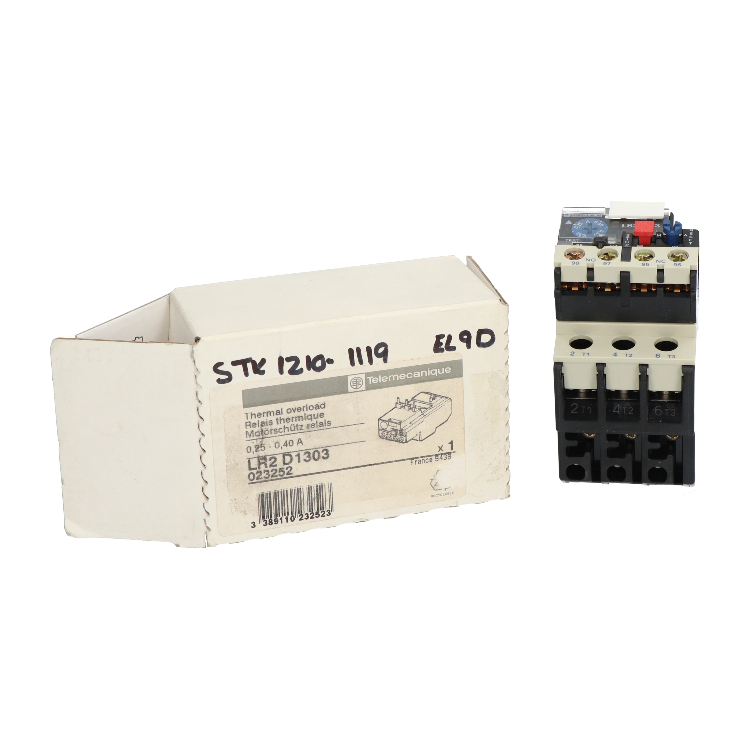 Telemecanique LR2D1303 Thermal Overload Relay New NFP