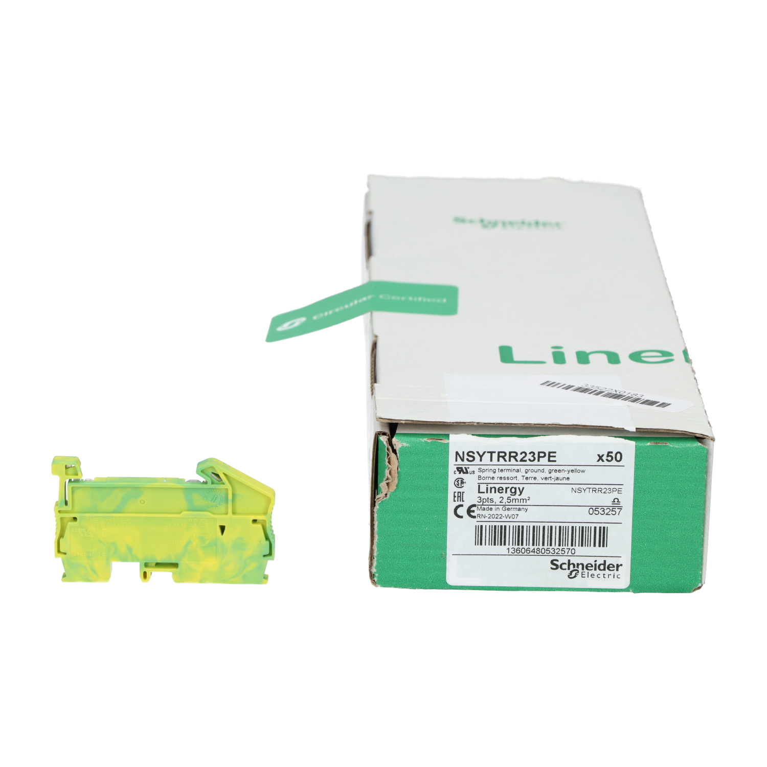Schneider Electric NSYTRR23PE Linergy TR Terminal Block New NFP (50pcs)