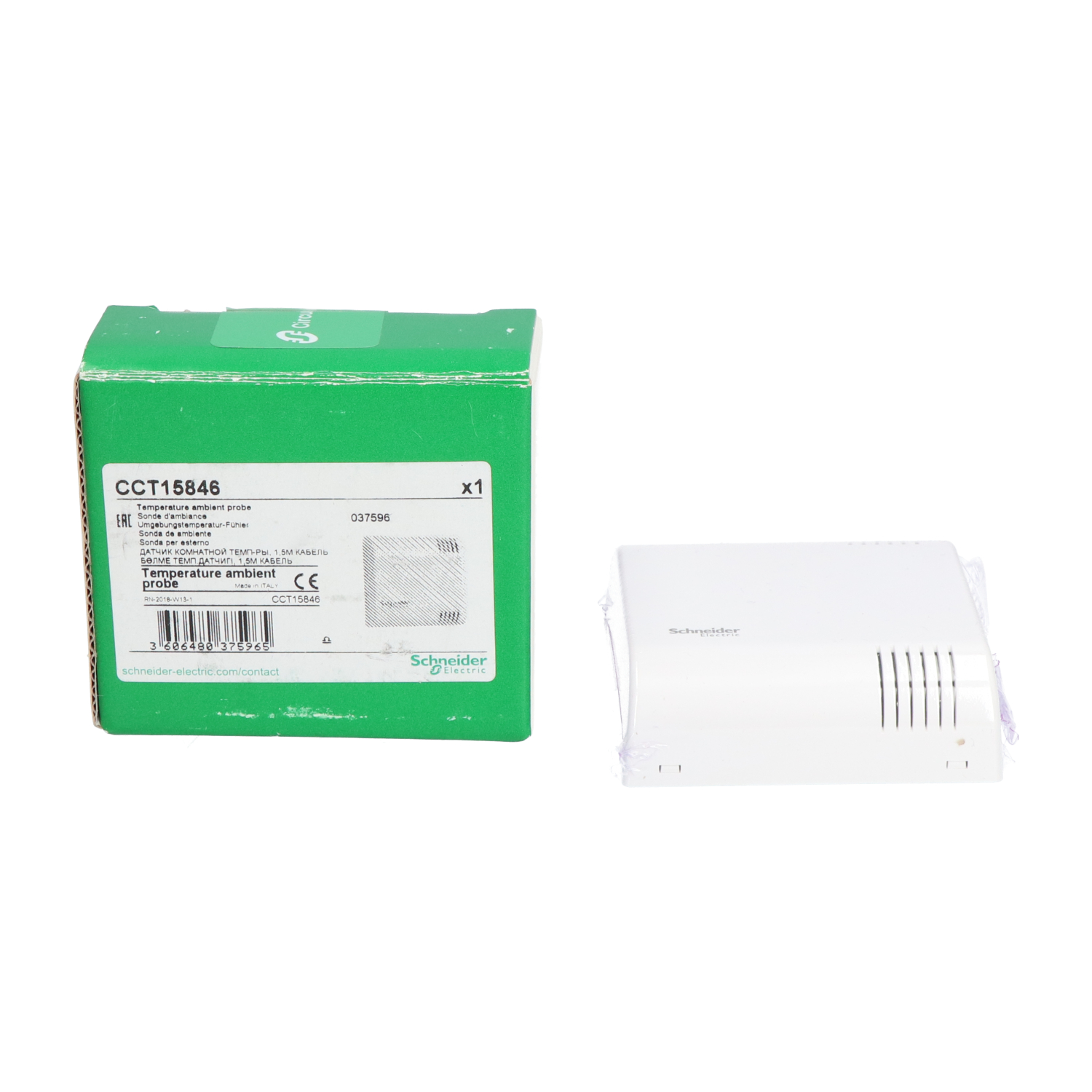 Schneider Electric CCT15846 Acti9 Temperature Probe for TH4/TH7 New NFP