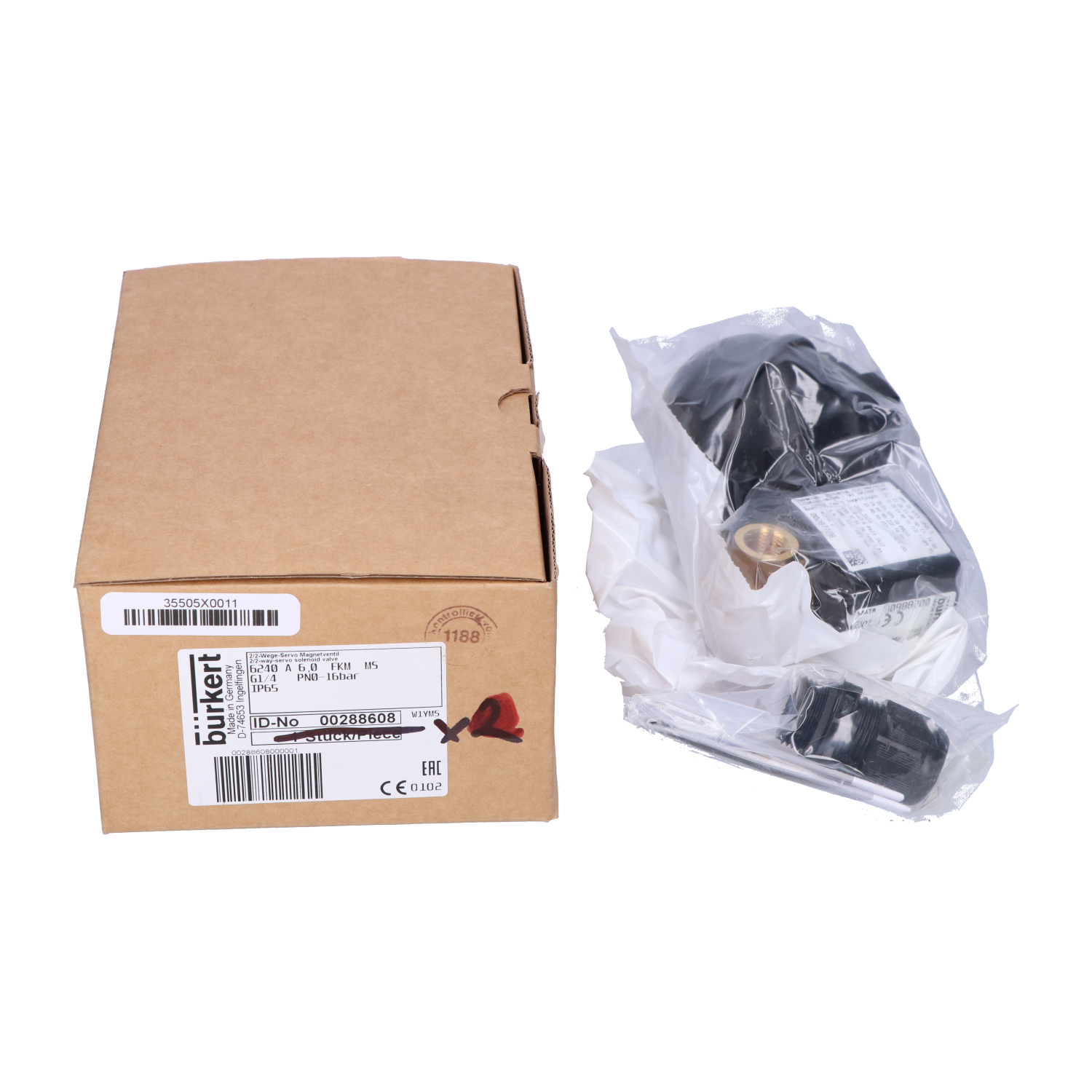 Burkert 00287728 New NFP Sealed