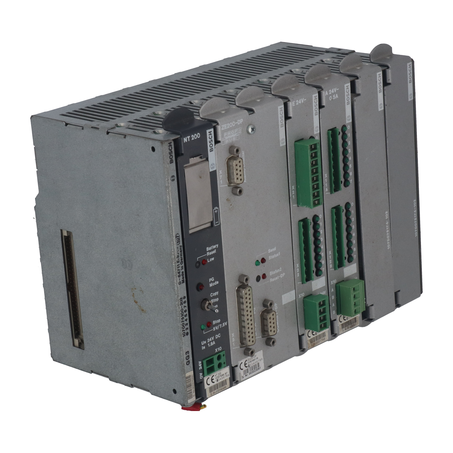 Bosch ZE200-DP Rack with Modules Used UMP