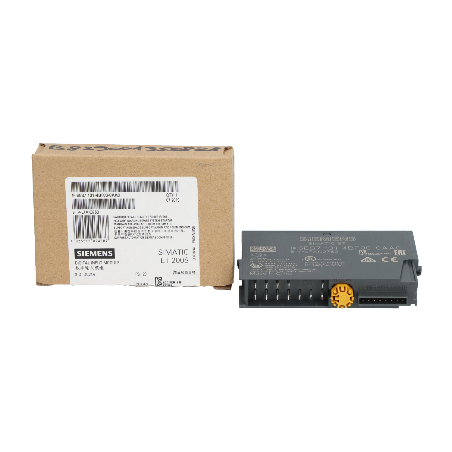 Module électronique Siemens 6ES7131-4BF00-0AA0 Pour Système ET 200S - Neuf