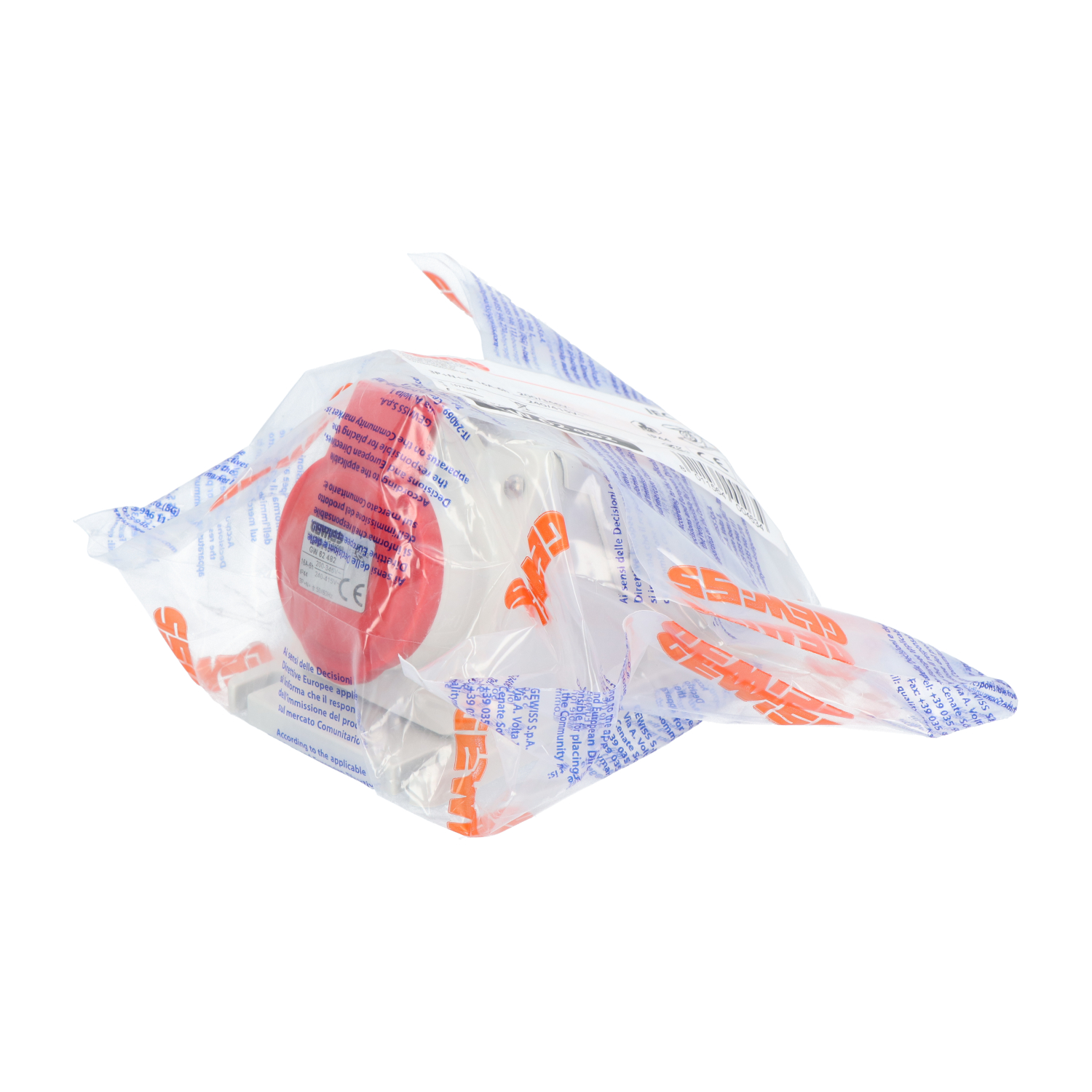 Gewiss GW62482 90° Angled Surface-Mounting Socket New NFP Sealed