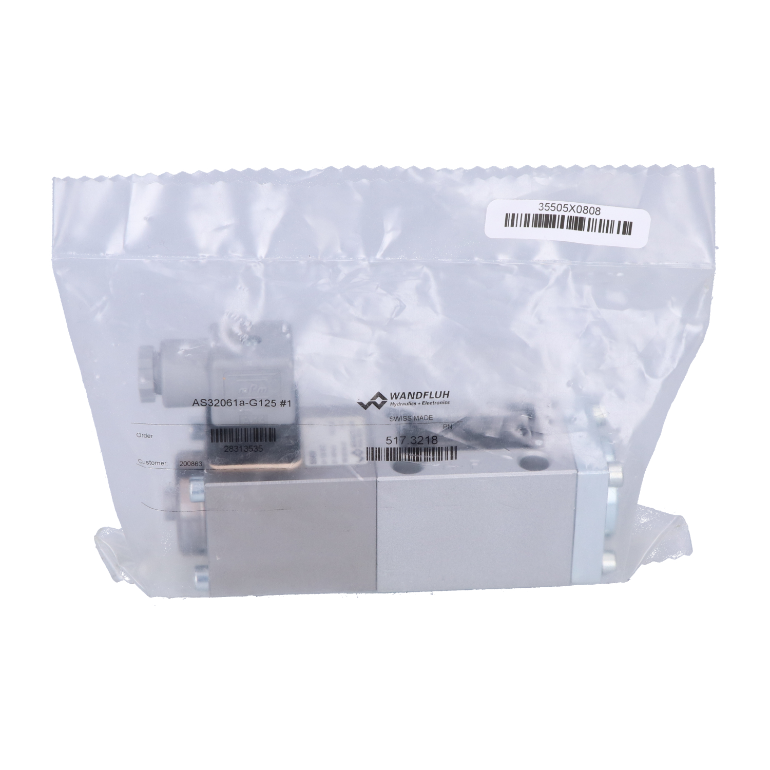 Wandfluh AS32061A-G125#1 New NFP Sealed