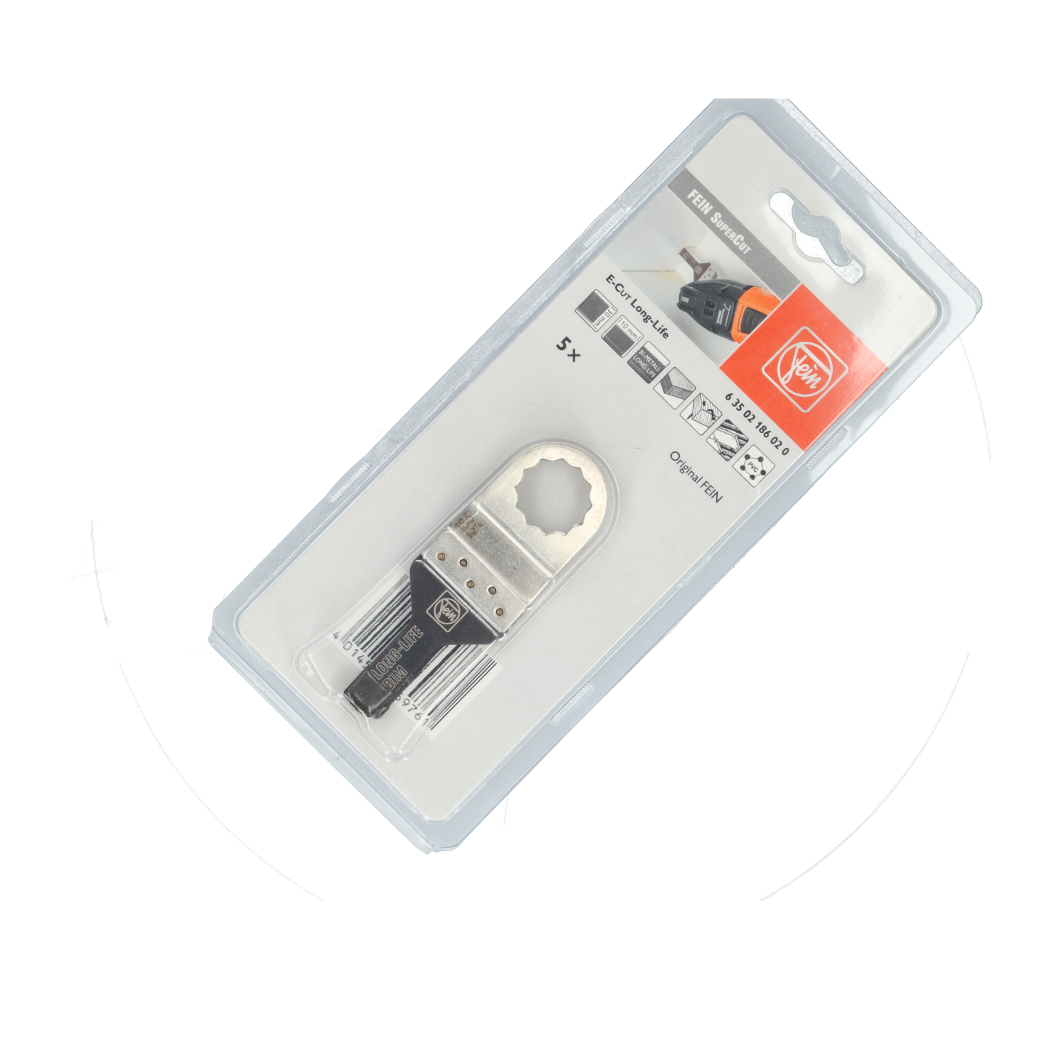 Fein 63502186020 E-Cut Bi-metallic Plunge saw blade New NFP Sealed (5pcs)