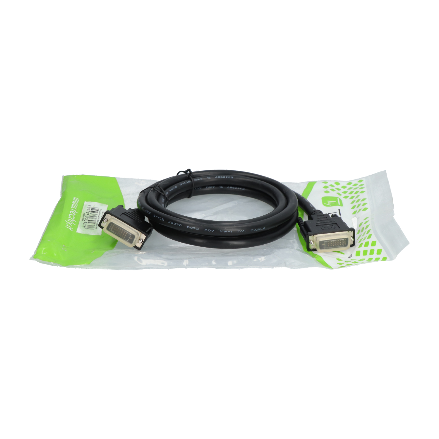 Techly ICOCDVI-8100 Techly Monitor Cable DVI digital M New NFP