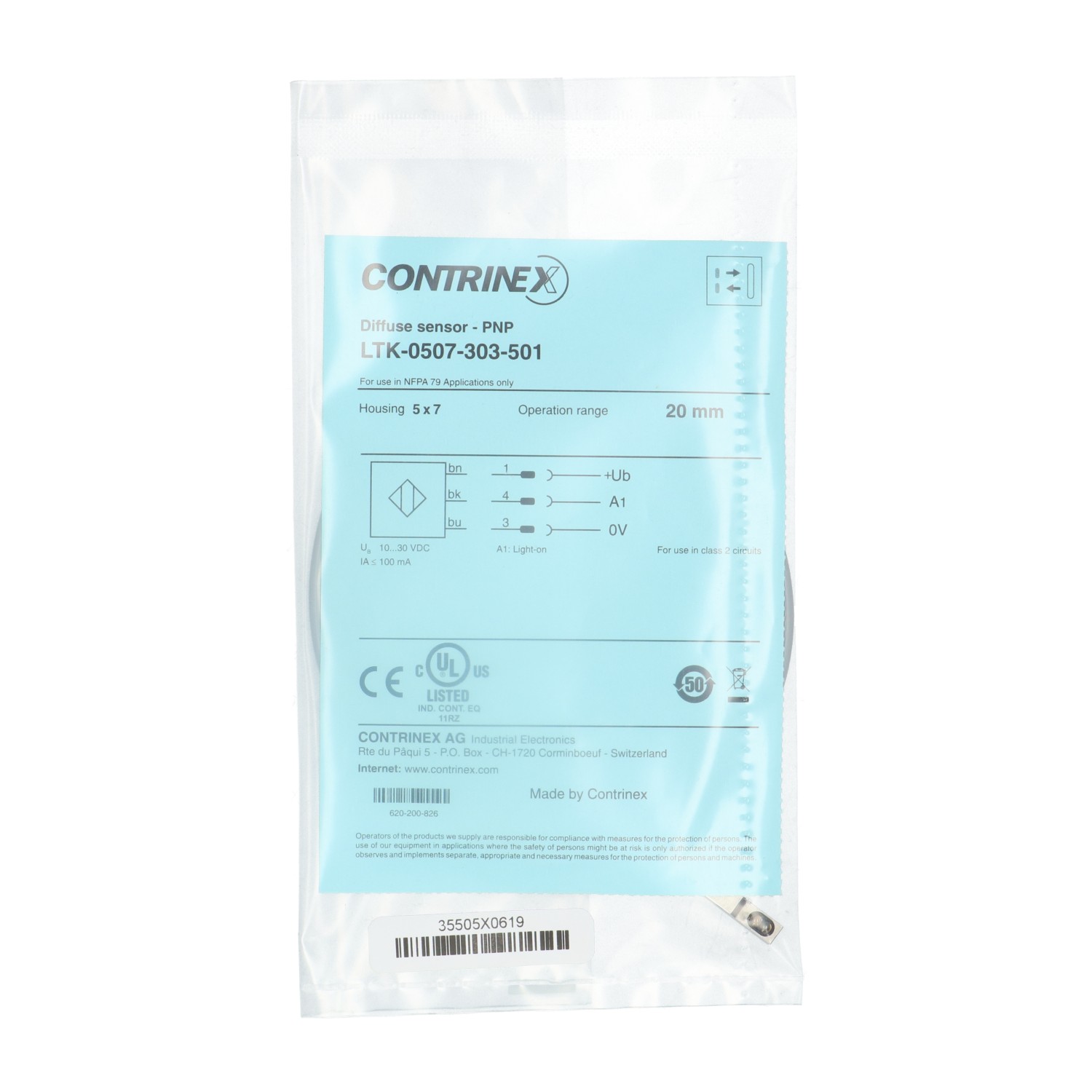 Contrinex LTK-0507-303-501 New NFP Sealed