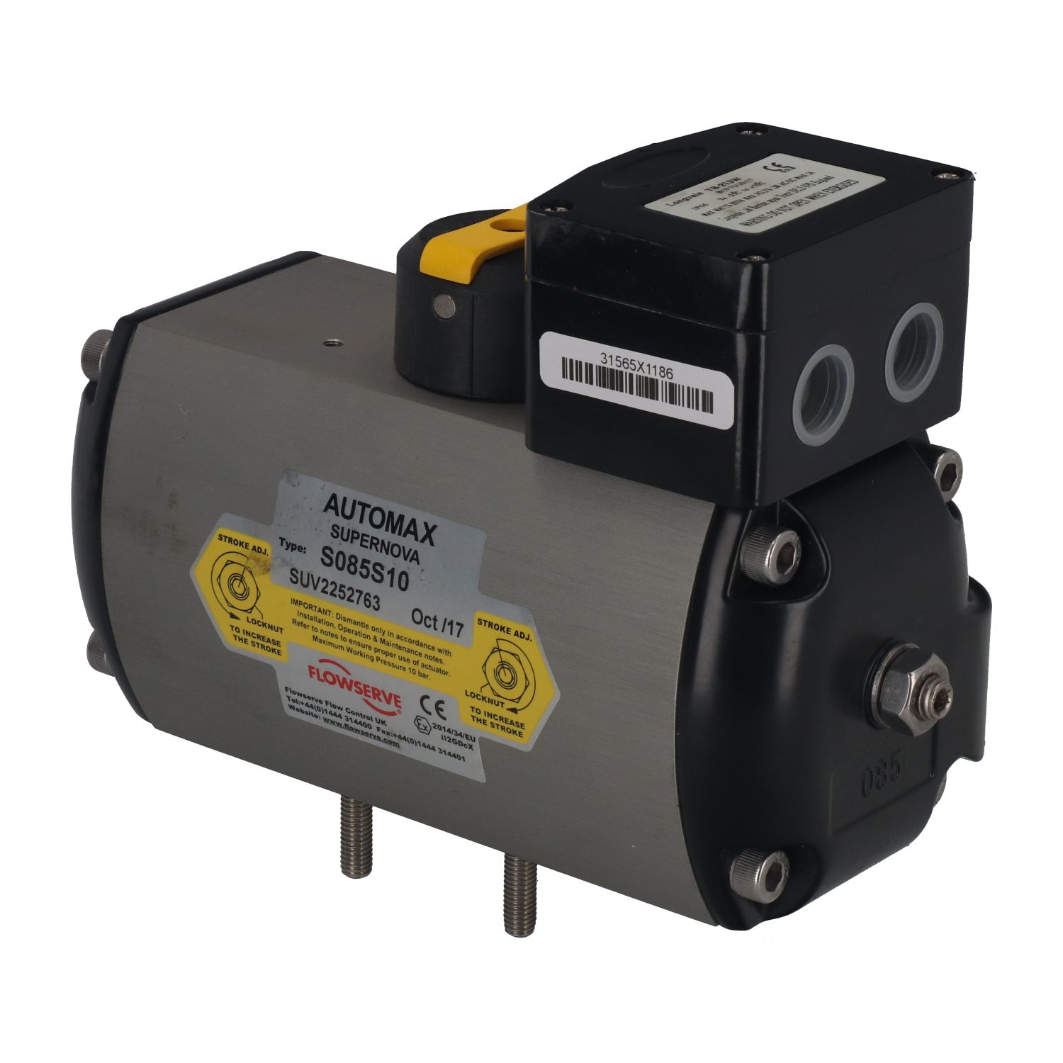 Flowserve S085S10 Pneumatic Actuator New NMP