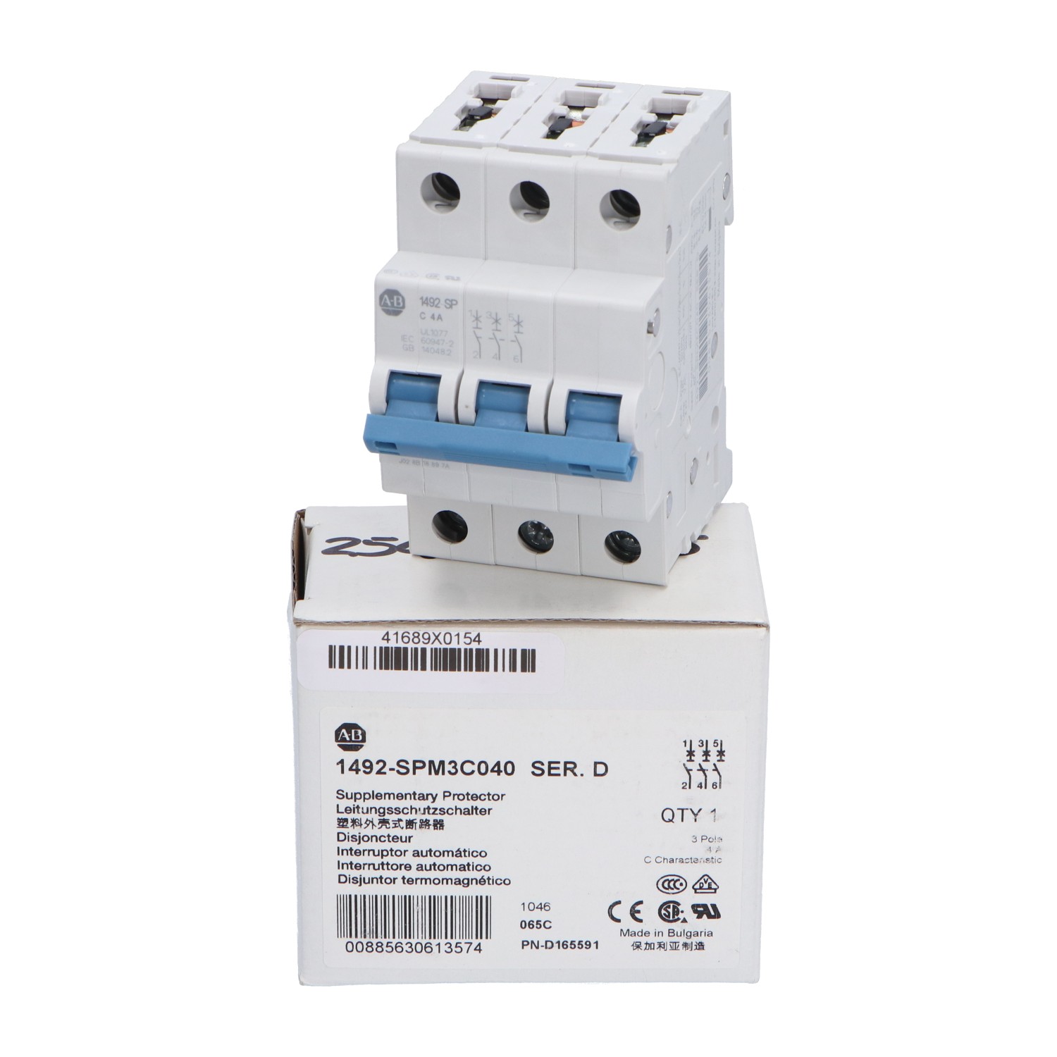 Allen-Bradley 1492-SPM3C040-D New NFP