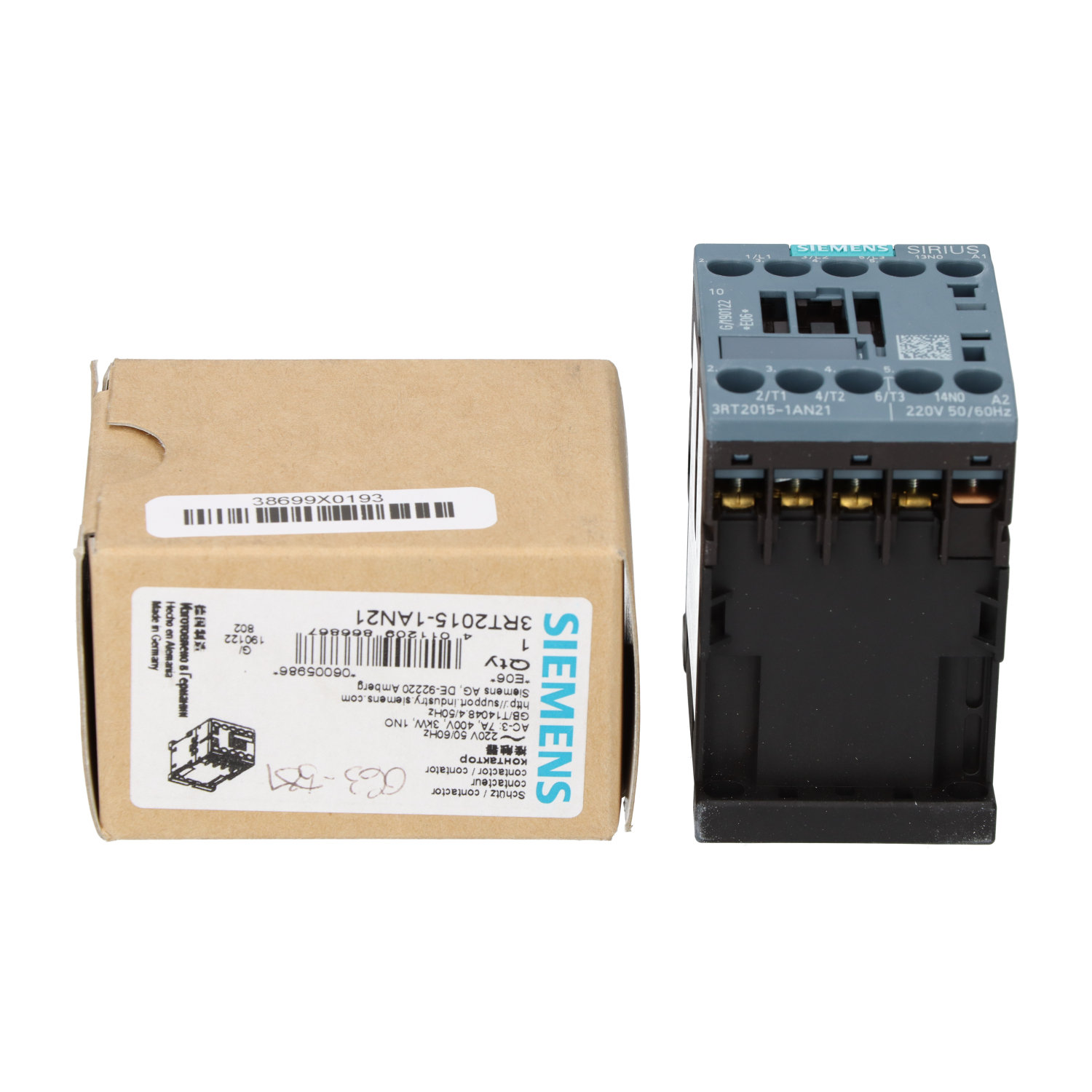 Siemens 3RT2015-1AN21 New NFP