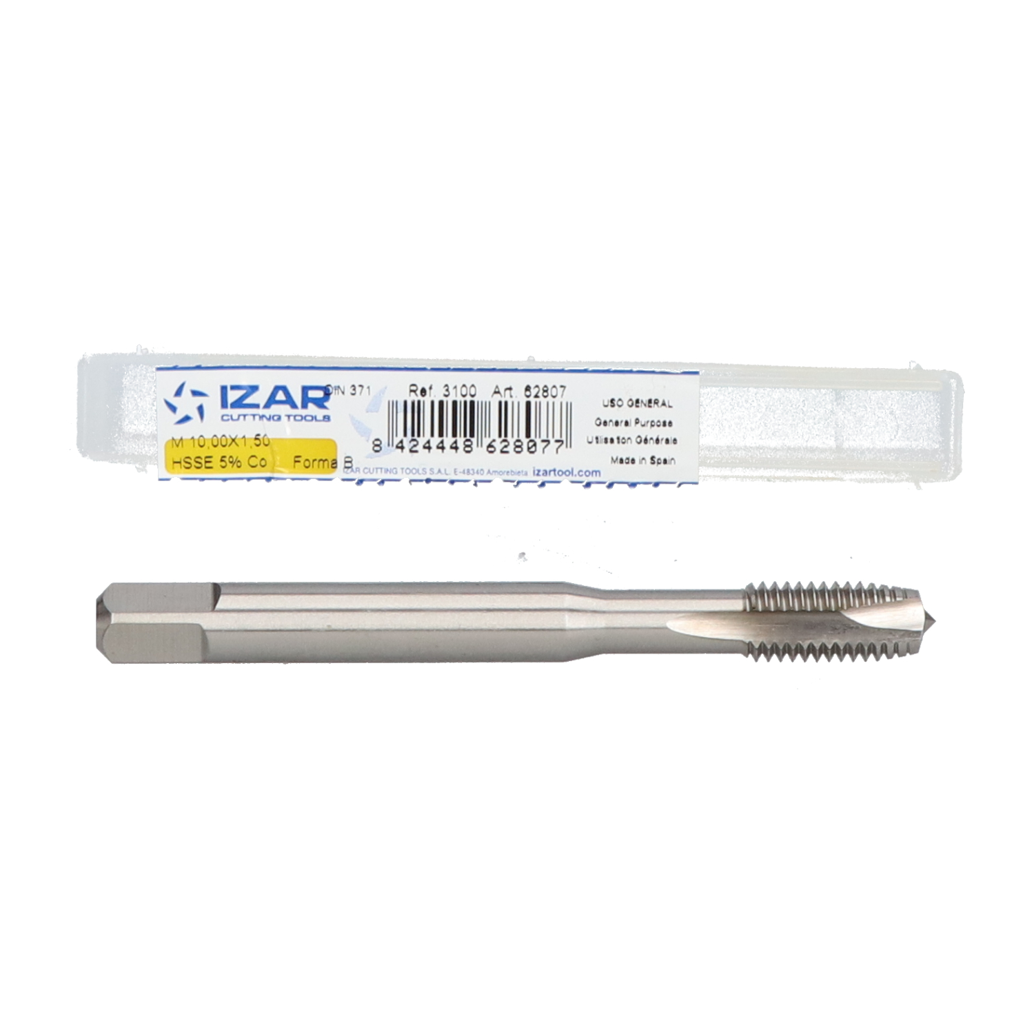 Izar 62807 Threading Tool 10x1,50 mm New NFP