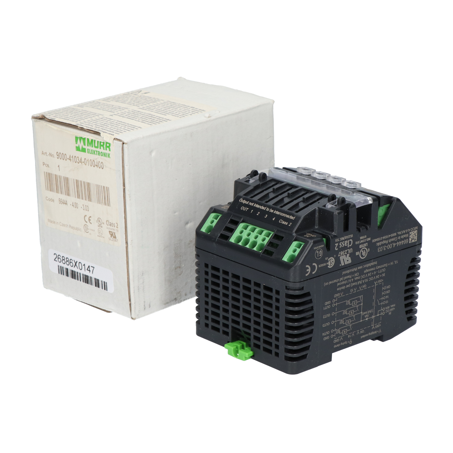 Module Commutateur Auxiliaire MURR Elektronik MICO 4.10 - Réf. 9000-41034-0401000 - Occasion