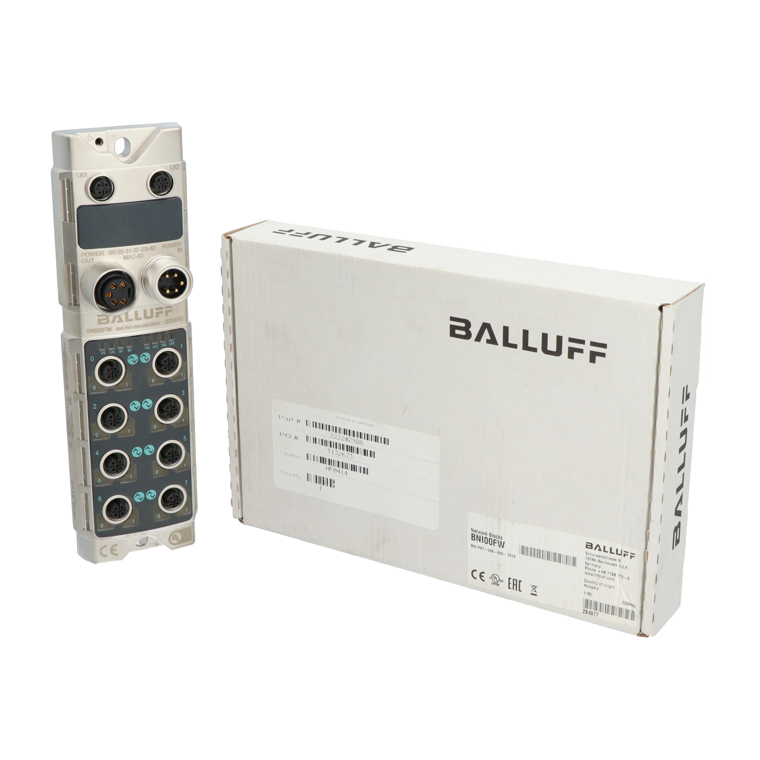 Balluff BNI00FW Network Modules For Profinet New NFP