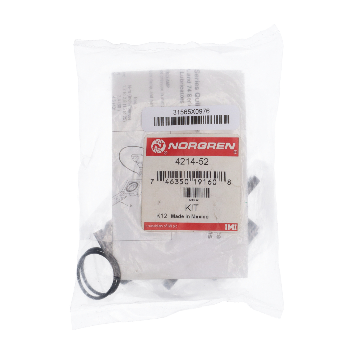 Norgren 4214-52 Wall Mounting Bracket New NFP Sealed