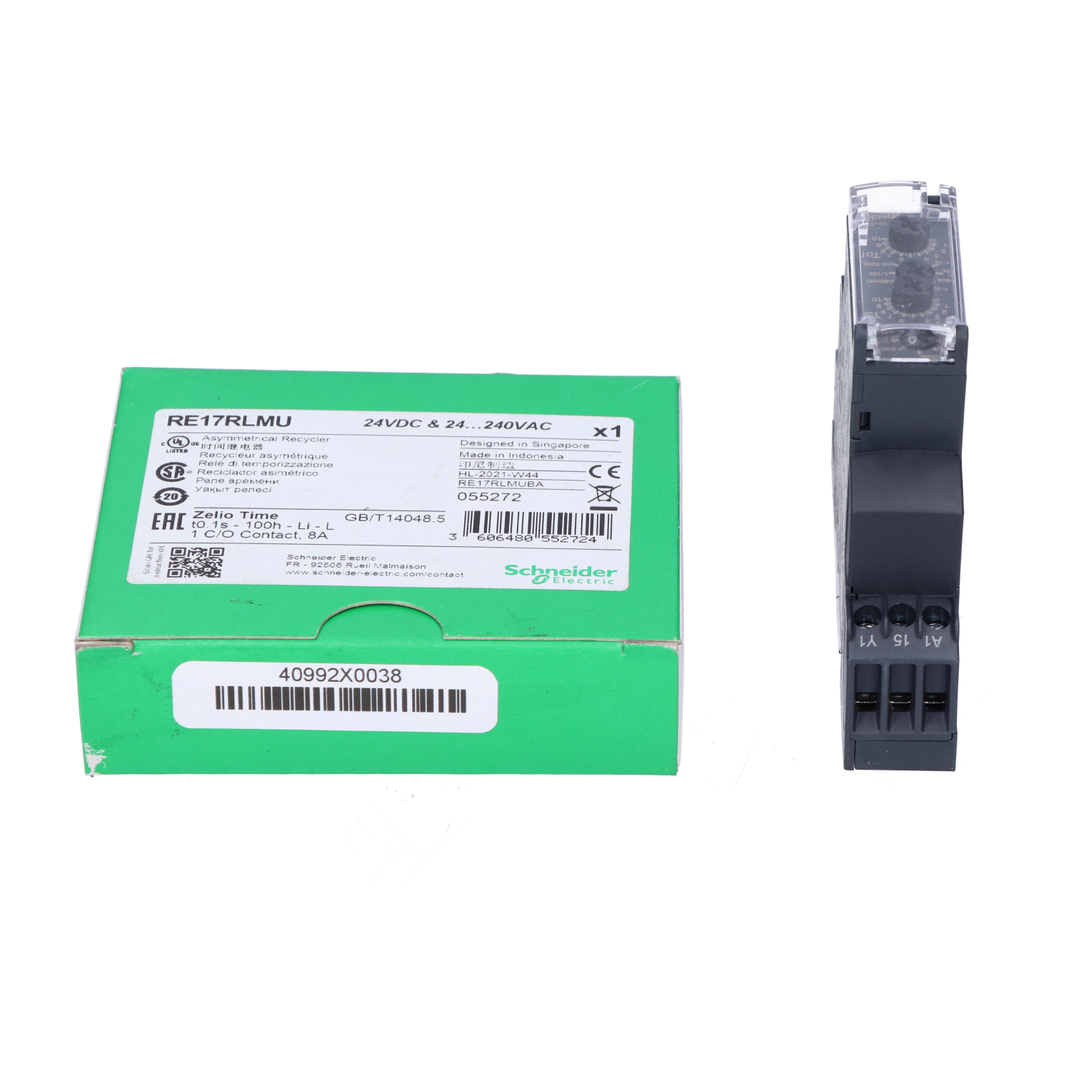 Schneider Electric RE17RLMU New NFP