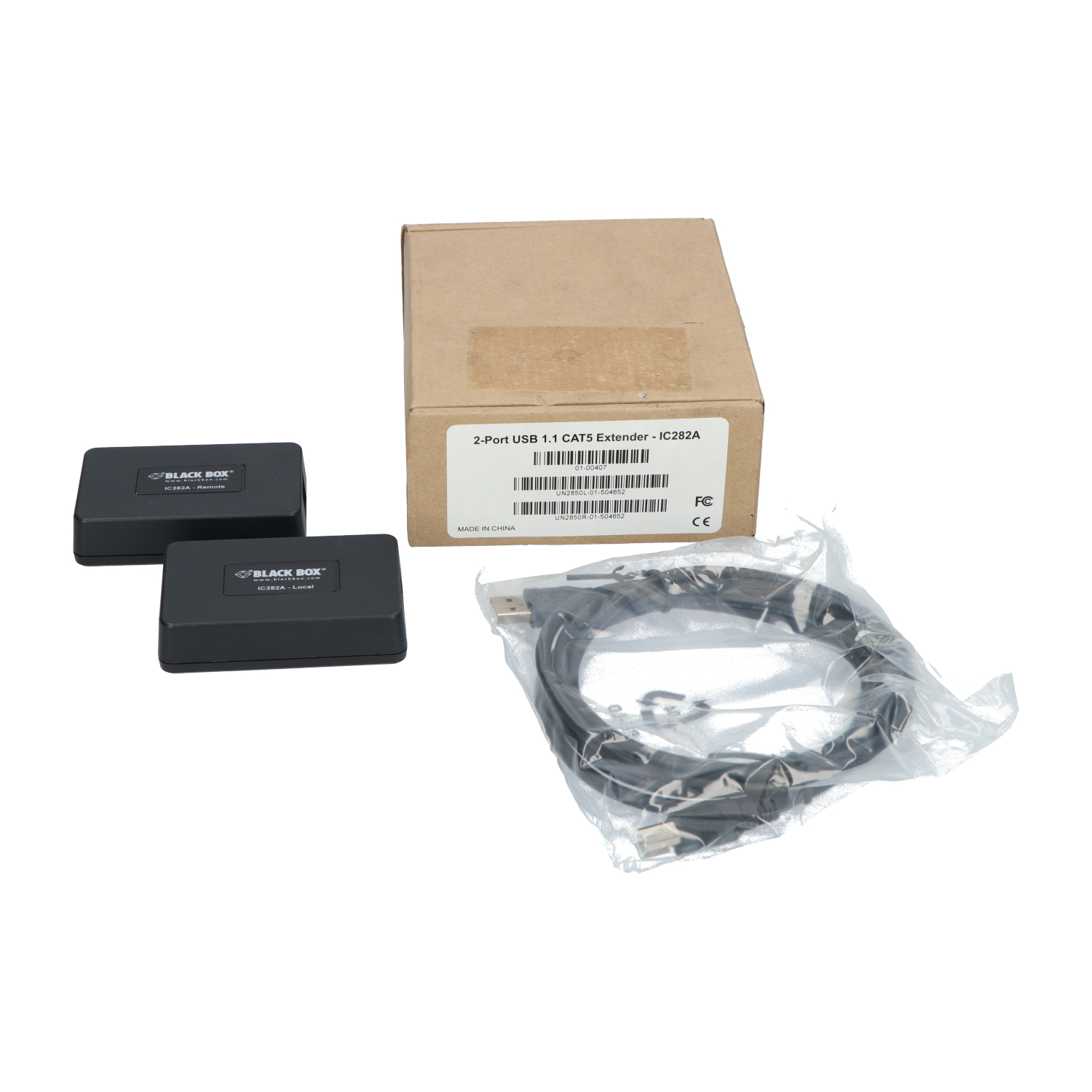 Black Box IC282A Media Converter New NFP