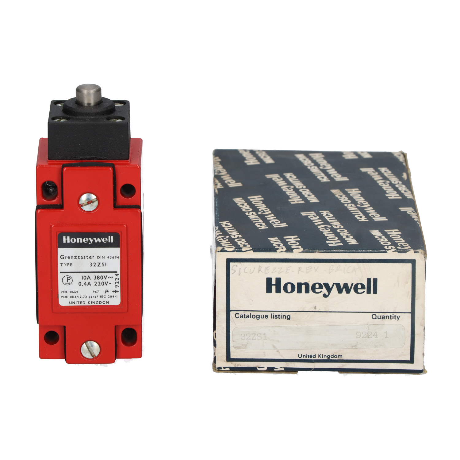 Honeywell 32ZS1 Piston Limit Switch New NFP