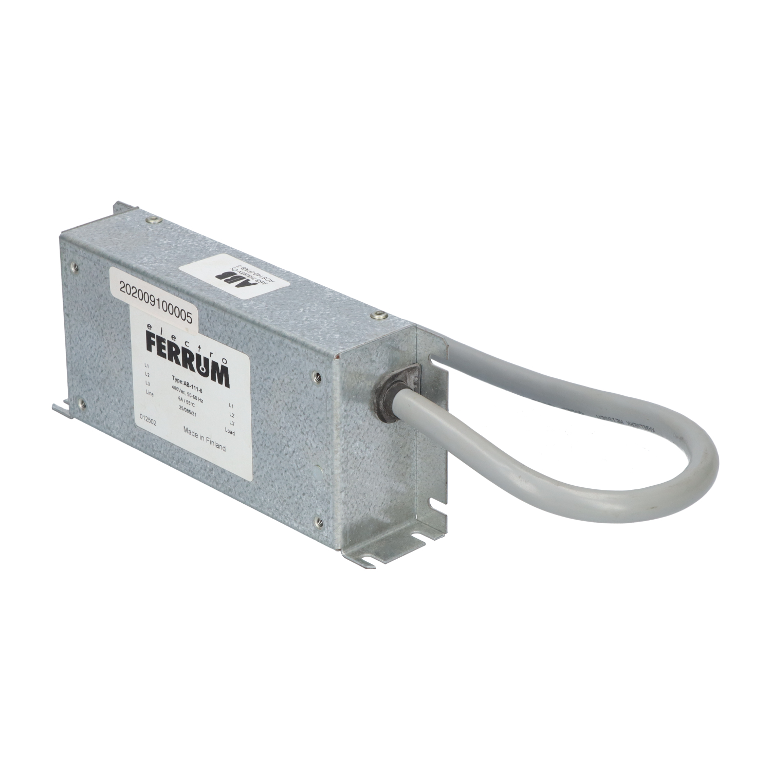 Electro Ferrum AB-111-6 Filter Used UMP