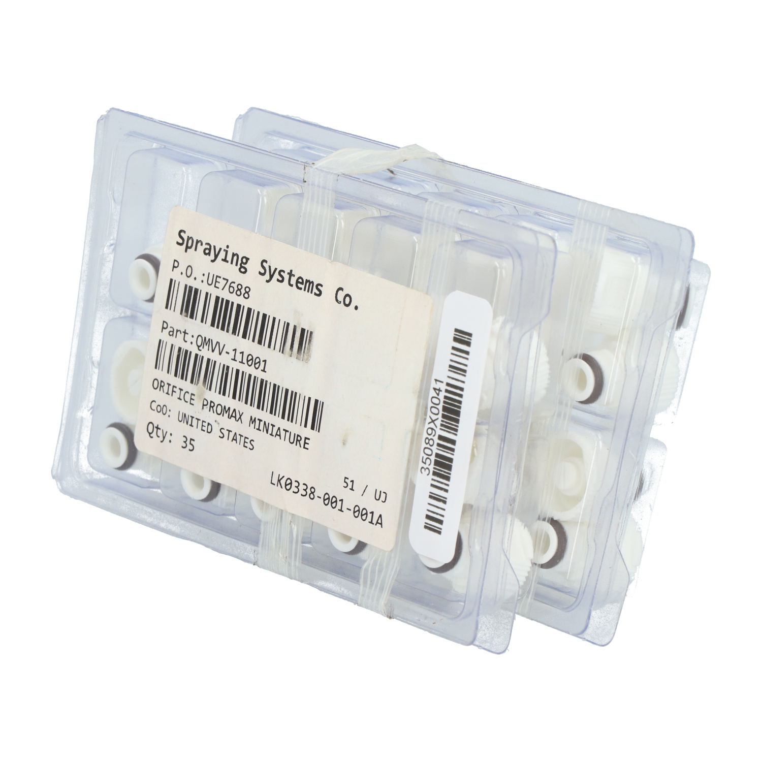 Spraying Systems Co. QMVV-11001 Spray Nozzle New NFP Sealed (35pcs)