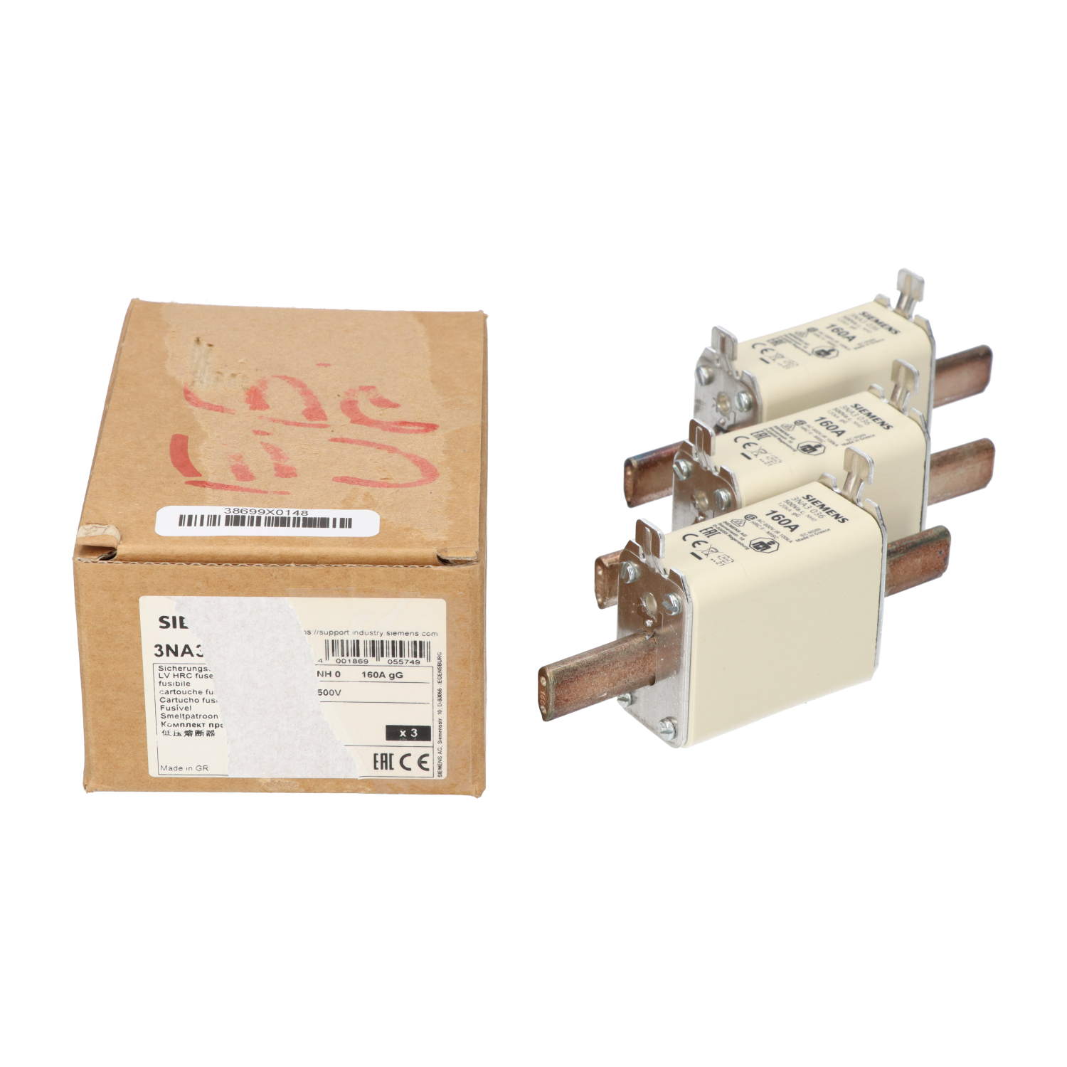 Siemens 3NA3036 New NFP (3pcs)