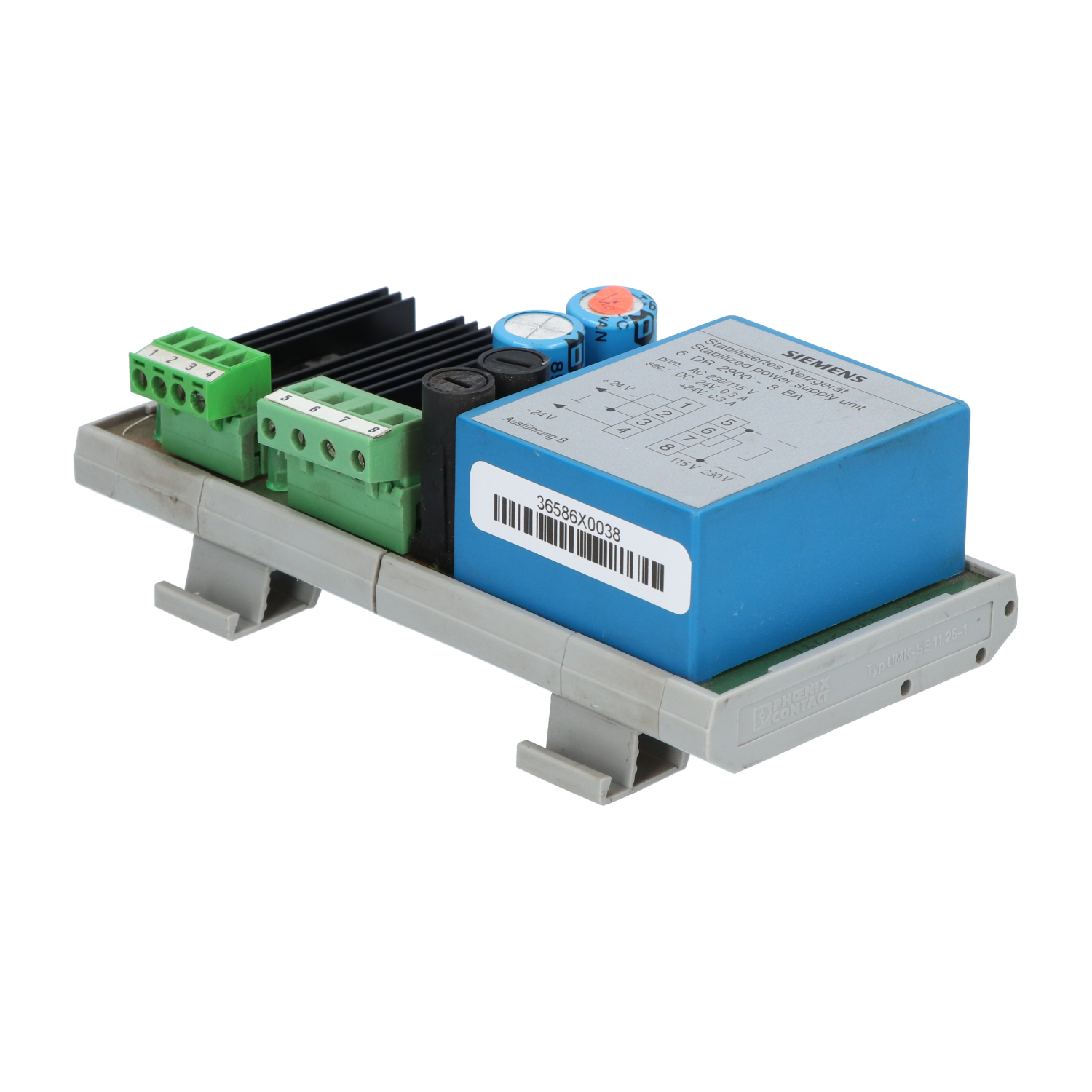 Siemens 6DR2900-8BA SIPART Power Supply Used UMP