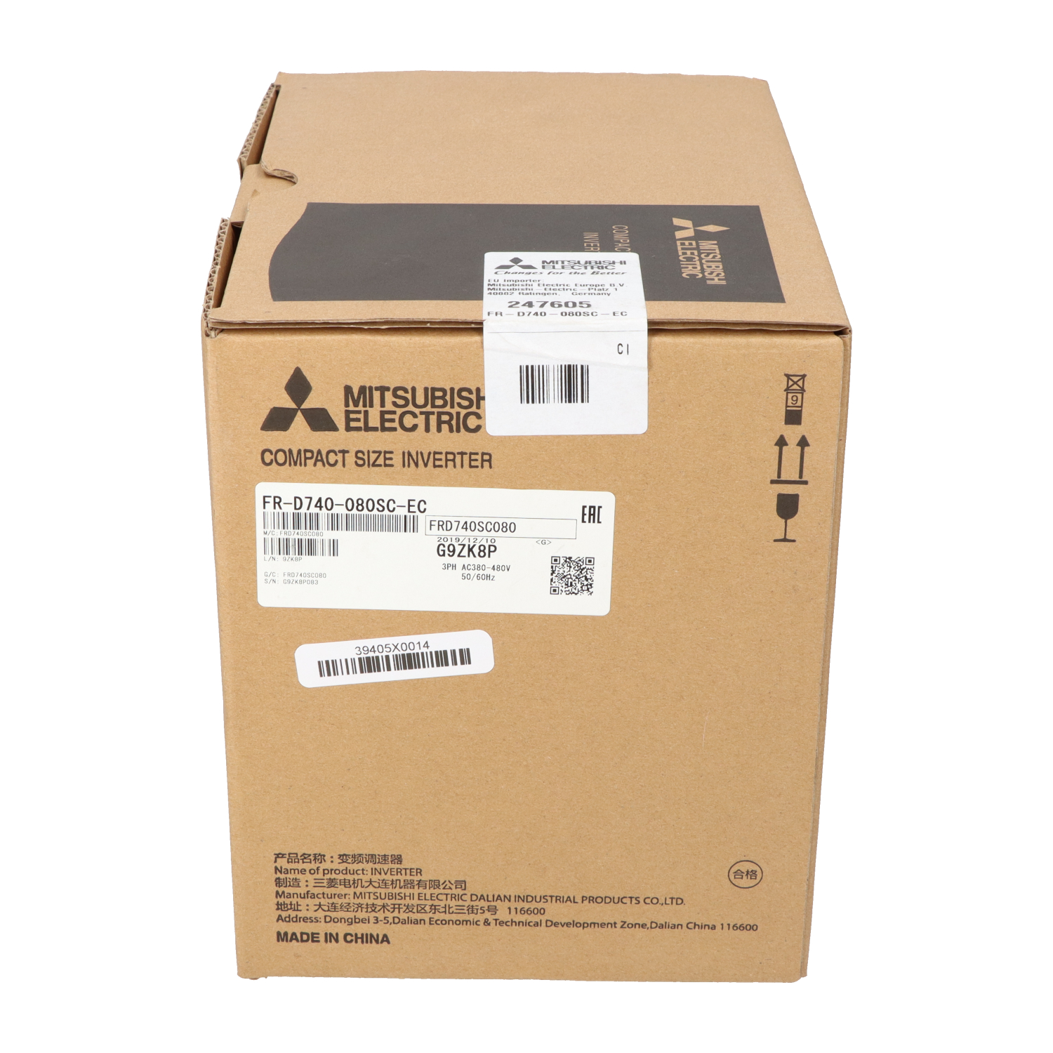 Mitsubishi FR-D740-080SC-EC New NFP Sealed