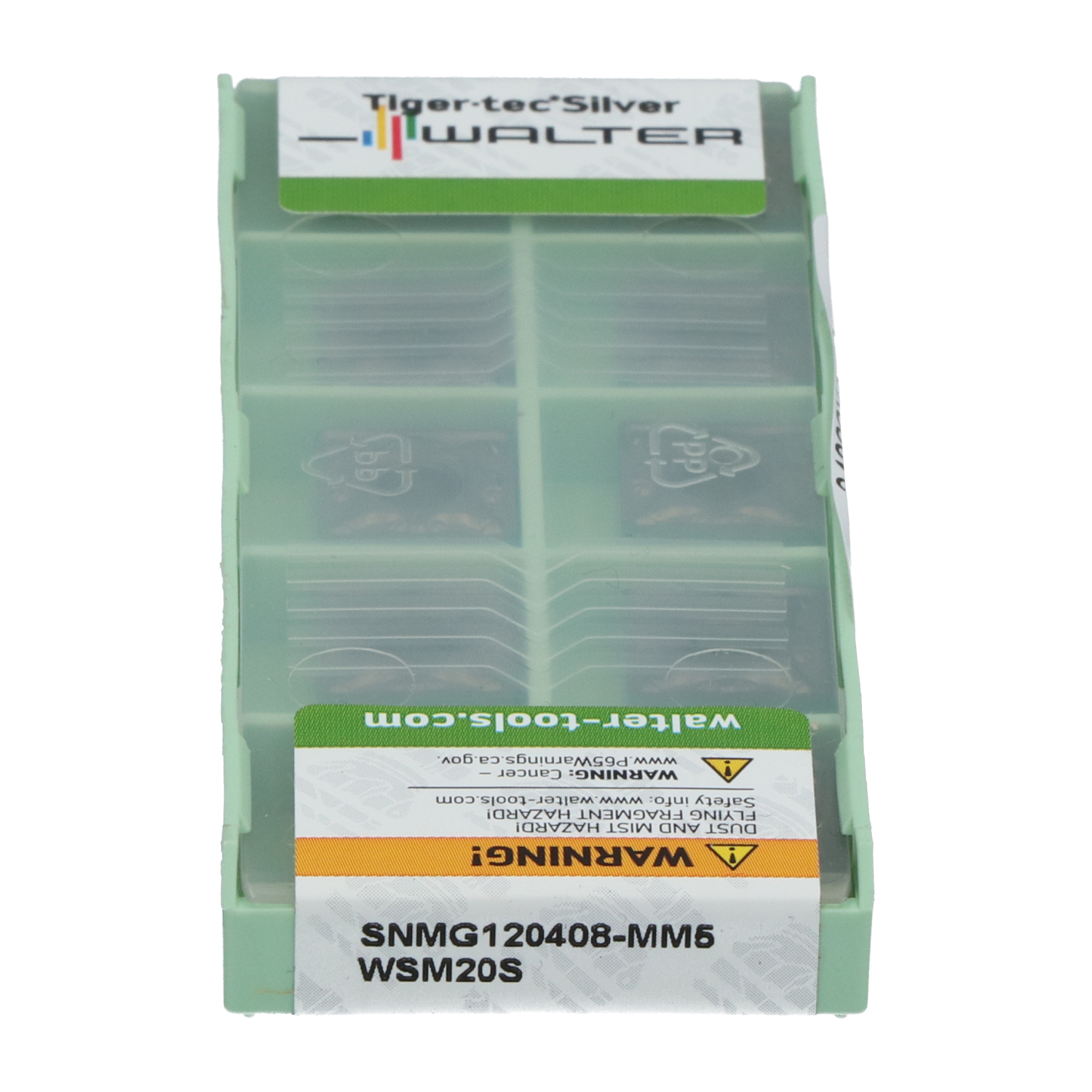 Walter SNMG120408-MM5WSM20S Square Insert New NFP Sealed (10pcs)