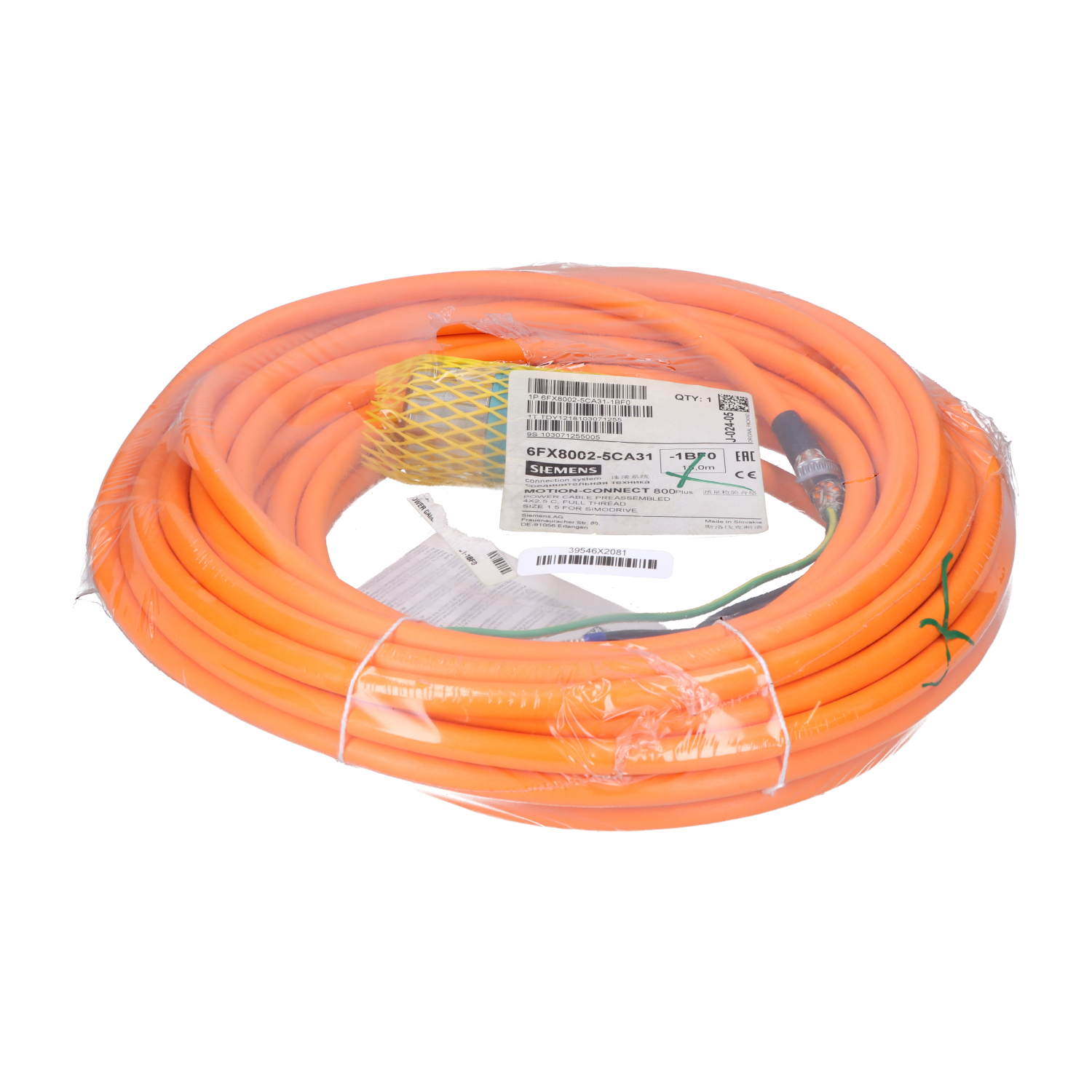 Siemens 6FX8002-5CA31-1BF0 New NFP Sealed