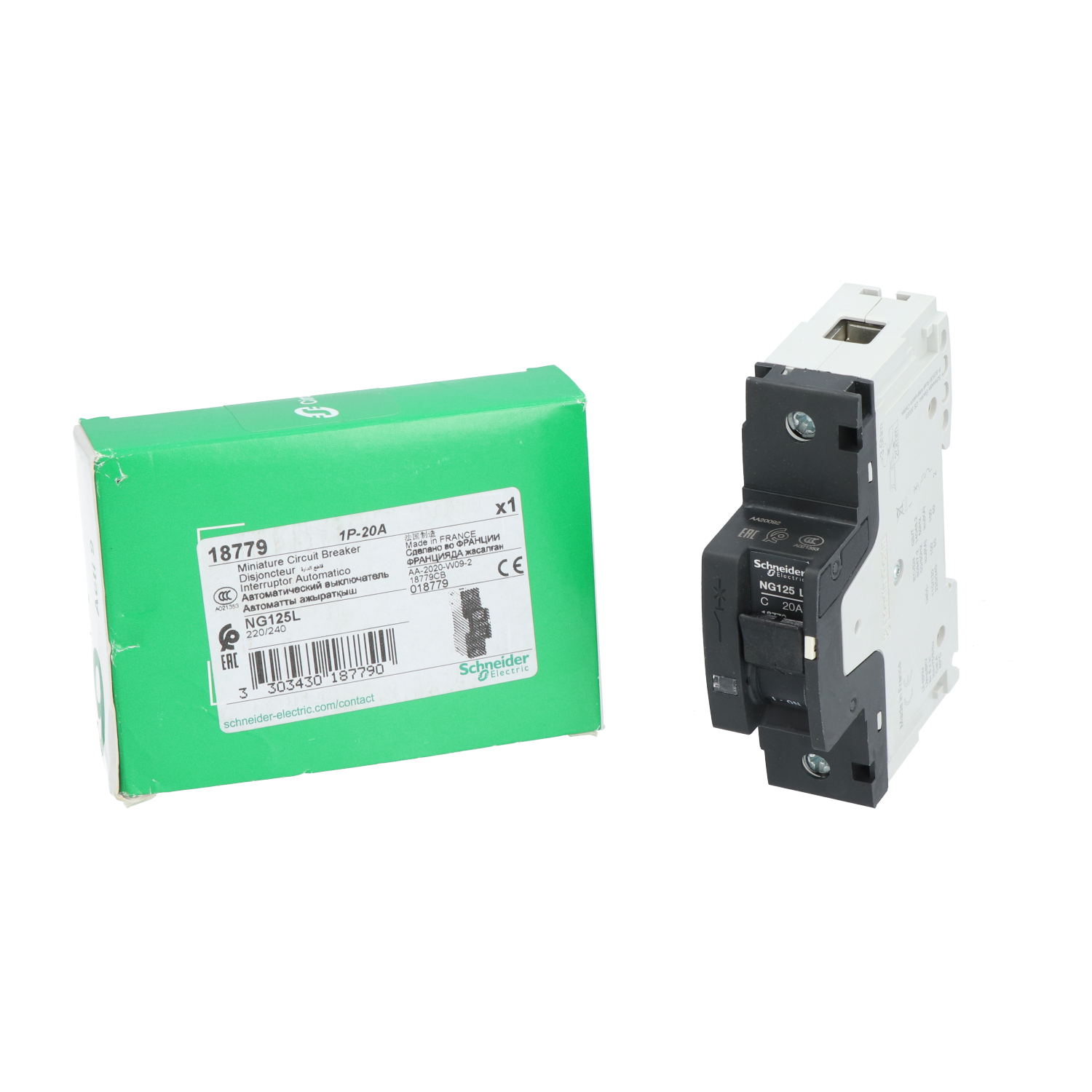 Schneider Electric 18779 Miniature circuit breaker NEW NFP