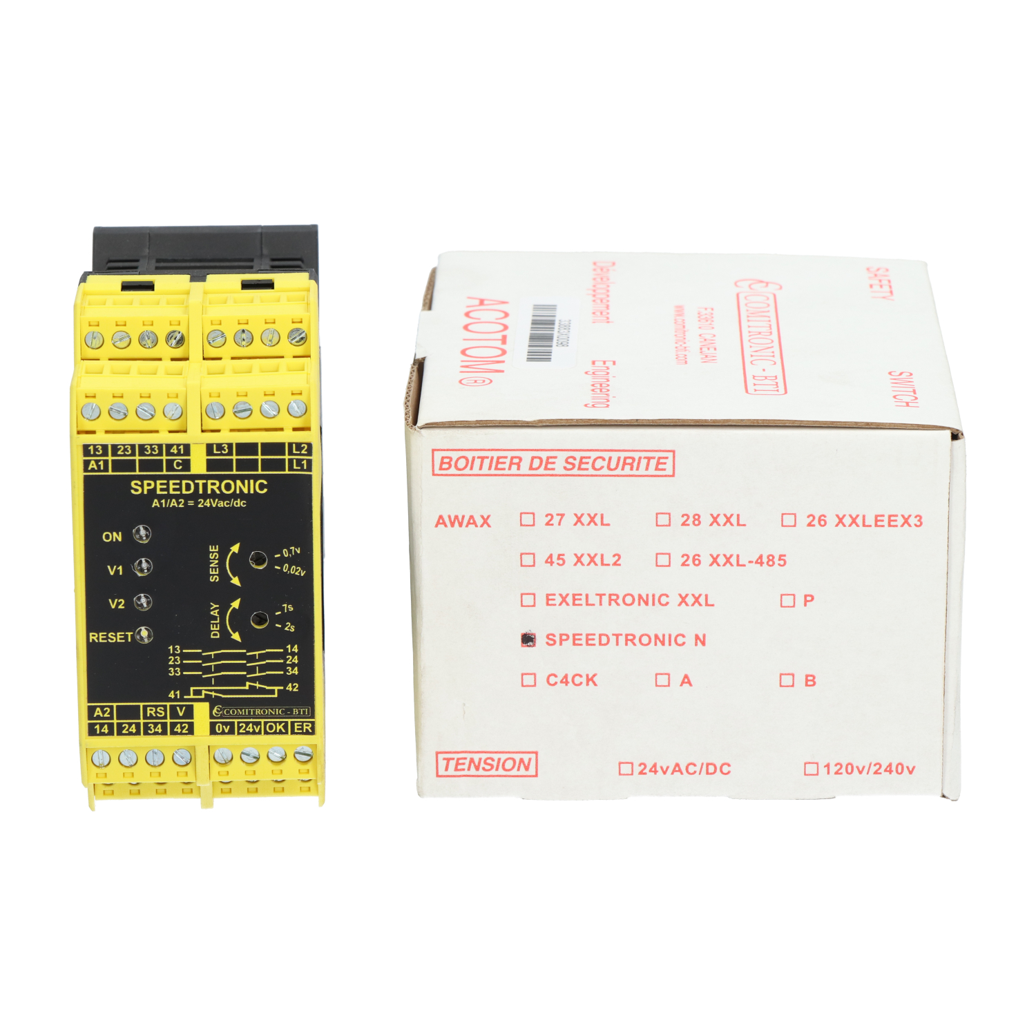 Comitronic-Bti SPEEDTRONICN Safety Relay New NFP