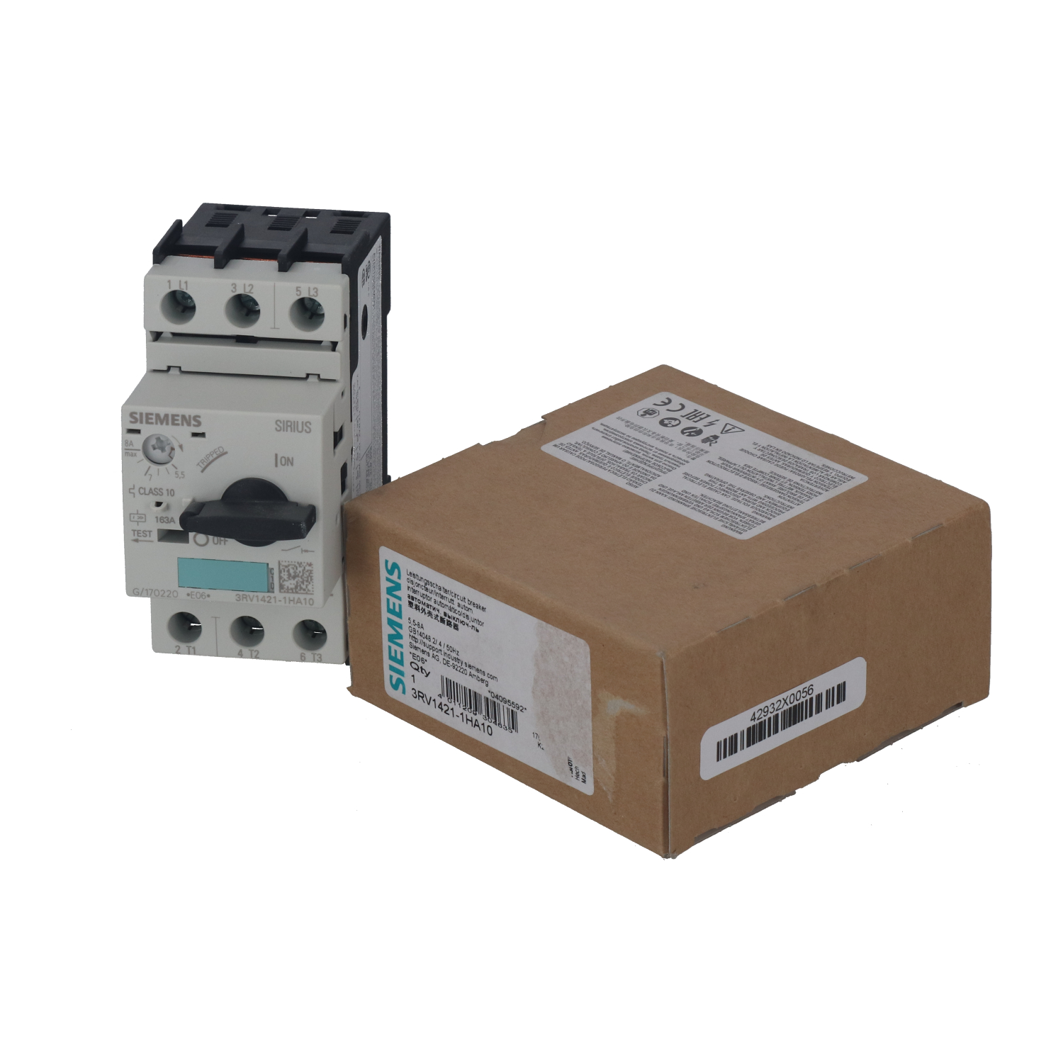 Siemens 3RV1421-1HA10 New NFP