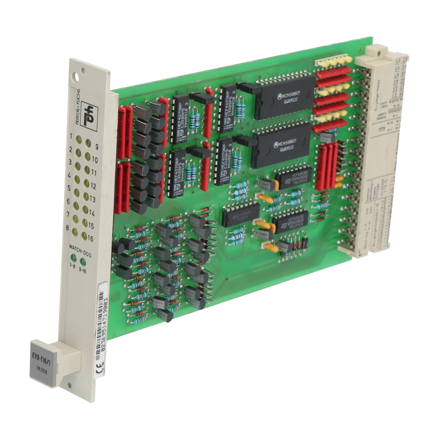 Pepperl+Fuchs EVD-T16/1 Digital Output Module Used UMP
