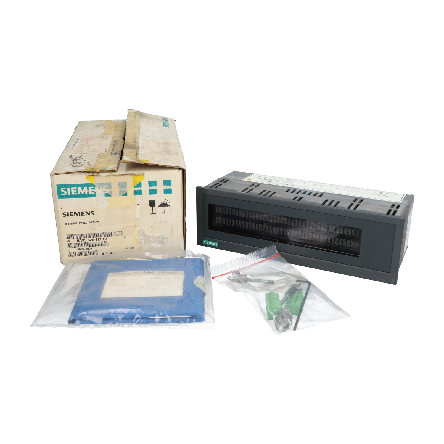 Siemens 6AV3520-1EL10 Line Text Display New NFP