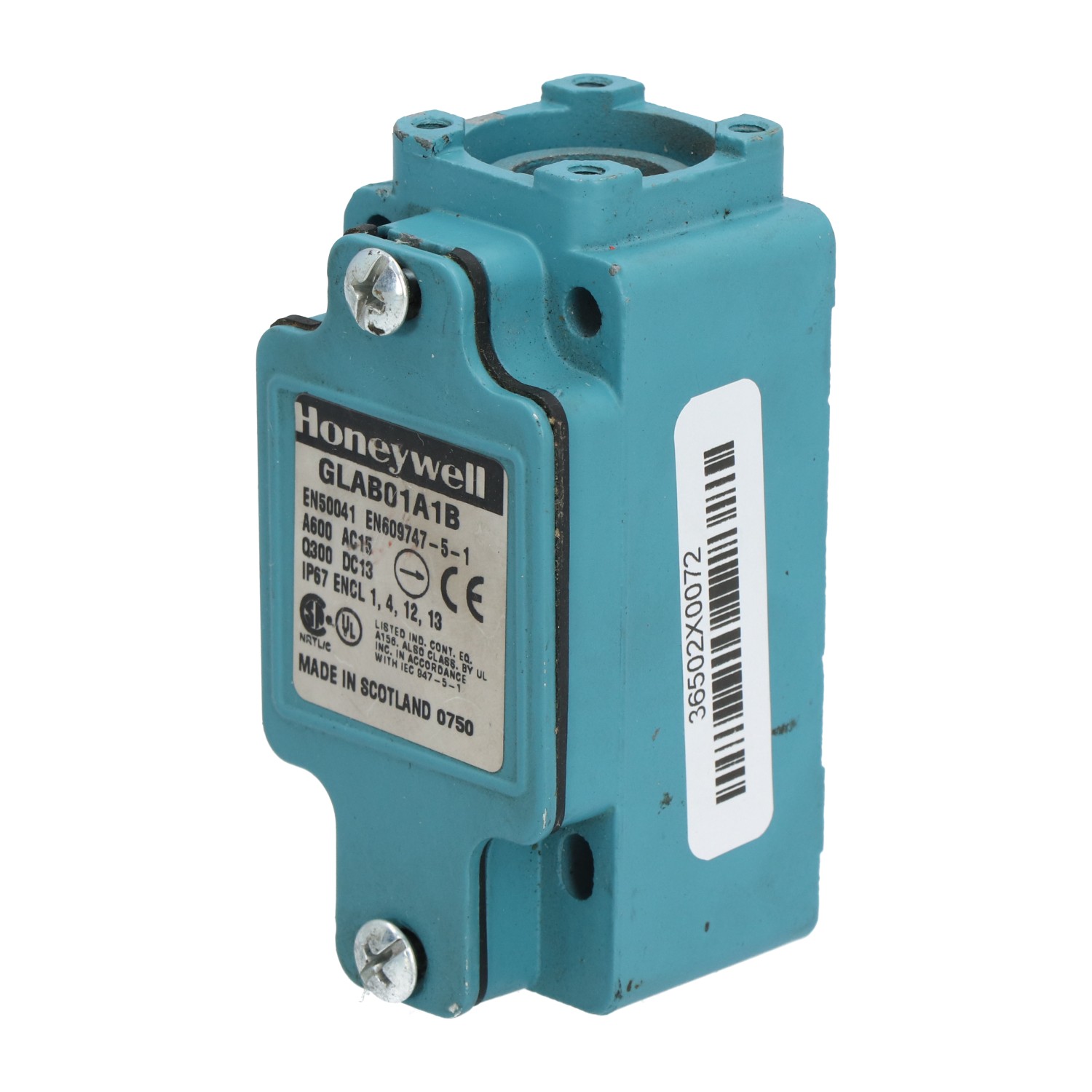 Honeywell GLAB01A1B Roller Lever Limit Switch Used UMP