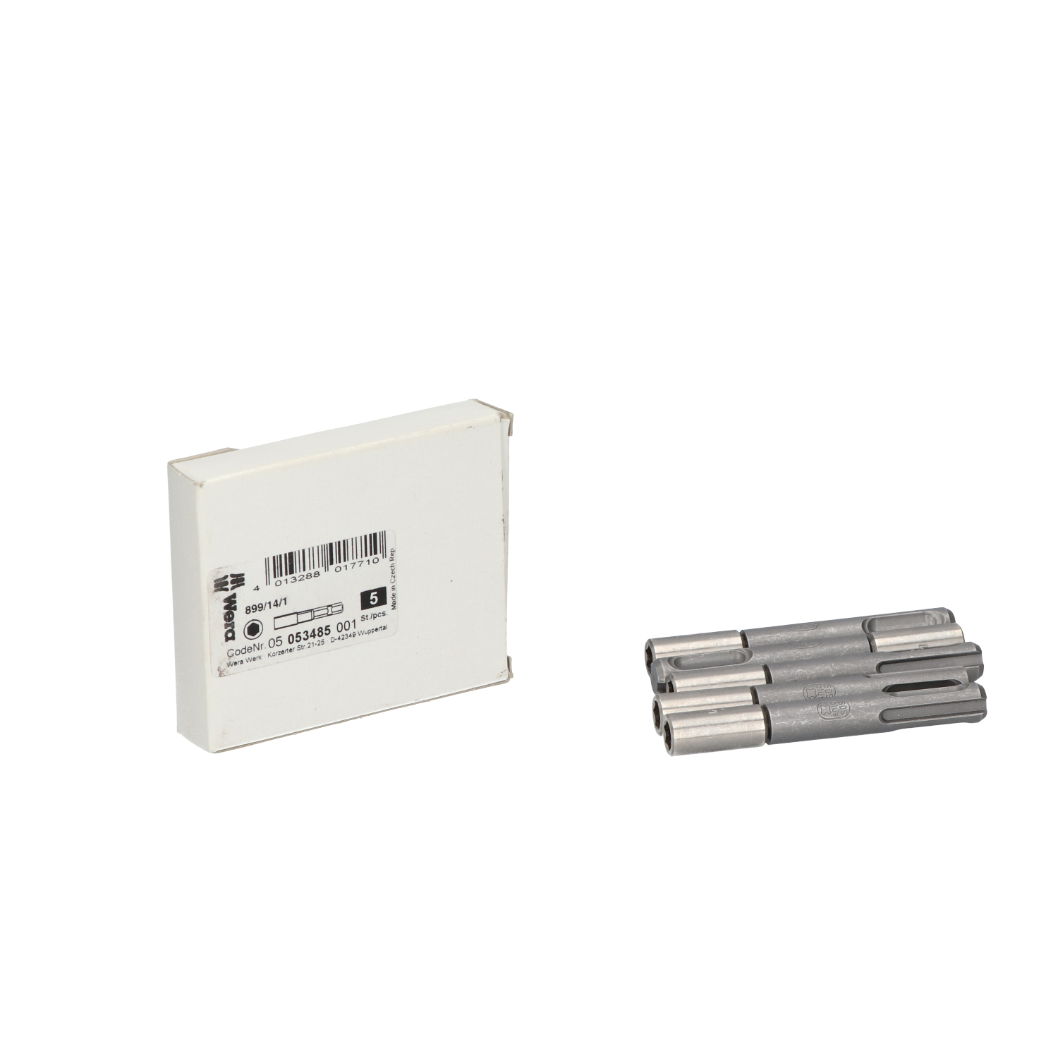 Wera 5053485001 Universele Bit holder New NFP (5 pieces)