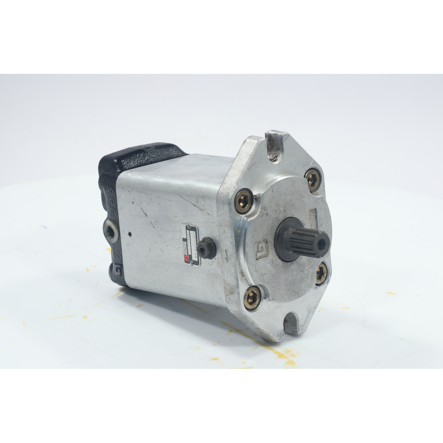 Bucher Hydraulics ASP16L-OSA Hydraulic Gear Pump Used UMP