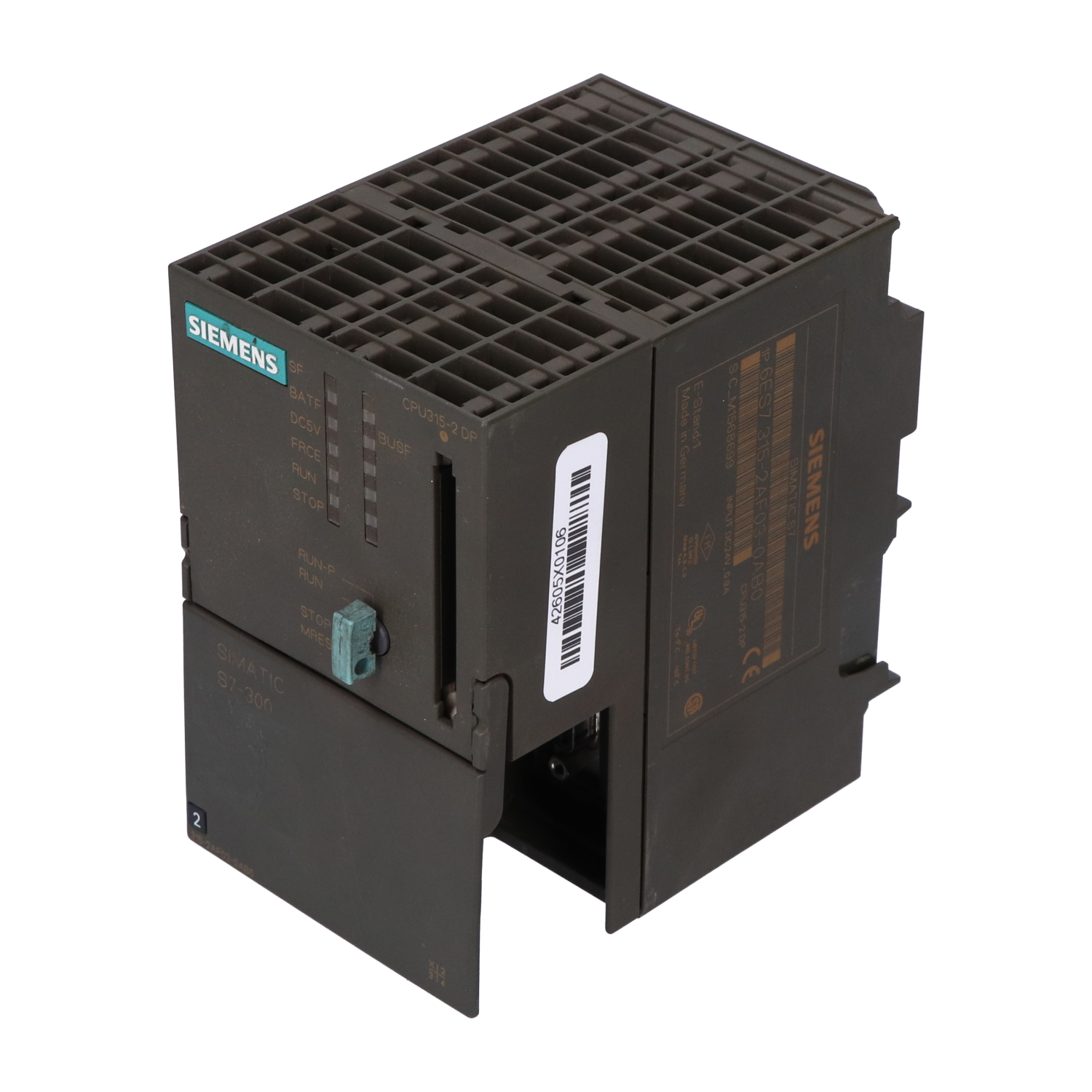 Siemens 6ES7315-2AF03-0AB0 Damaged