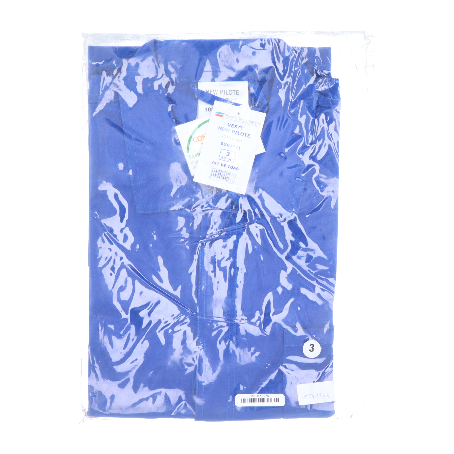 Muzelle Dulac Hasson 241VE10AS Working Jacket New NFP