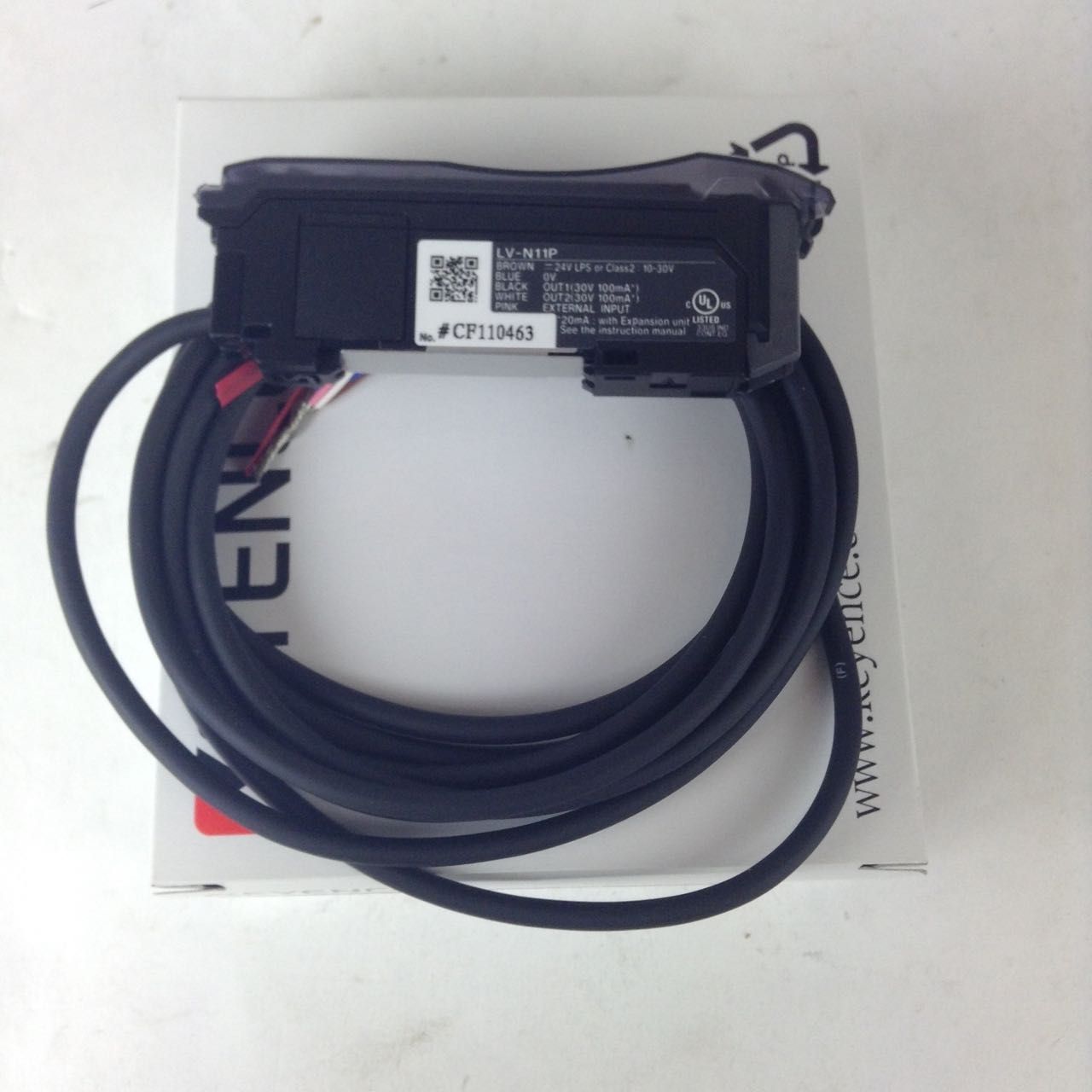 One New In Box KEYENCE LV-N11P LVN11P Laser Sensor Amplifier Expedited Shipping One New In Box KEYENCE LV-N11P LVN11P Laser Sensor Amplifier Expedited Shipping