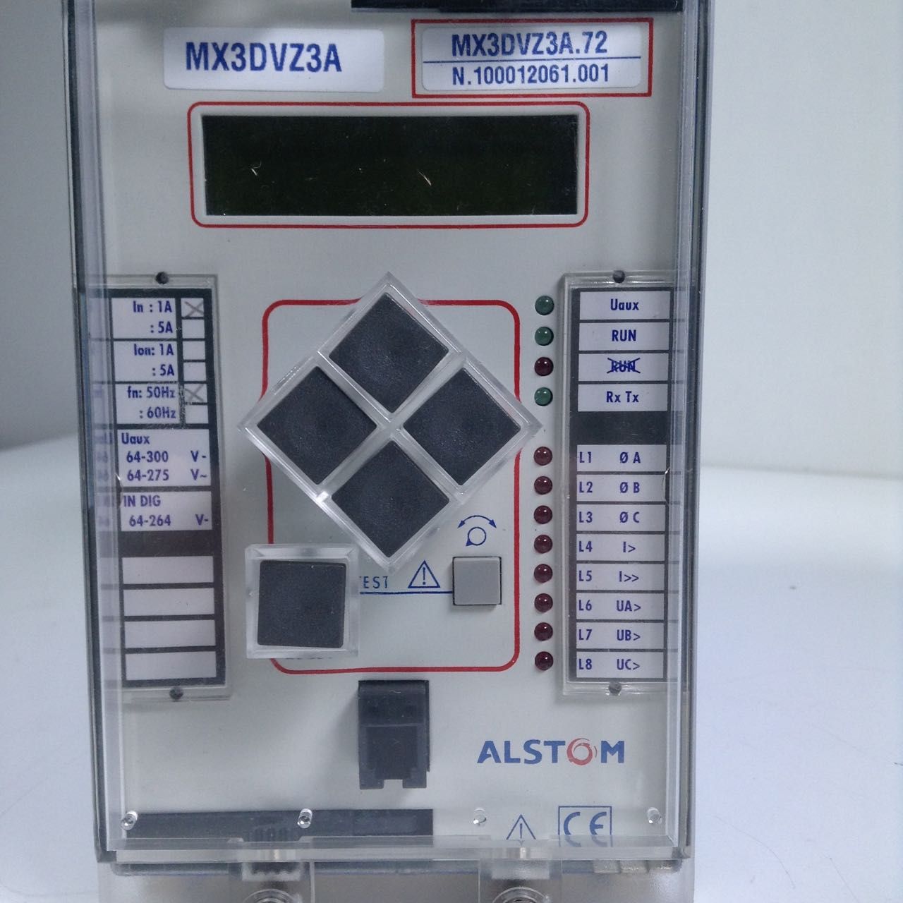 Schneider Alstom MX3DVZ3A High impedance BBP relay - NFP