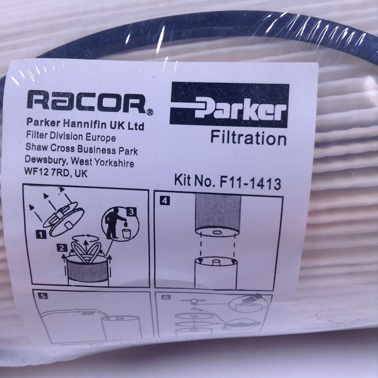 Parker F111413 Filtration Filter F111413 NEW NFP Sealed