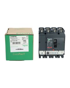 Schneider Electric LV429782 ComPact NSX100F 4P Breaker, MicroLogic 2.2 New NFP