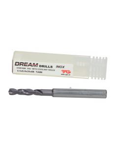 Yg1 DH451045 Carbide Dream Drill Inox With Coolant Hole Drill New NFP